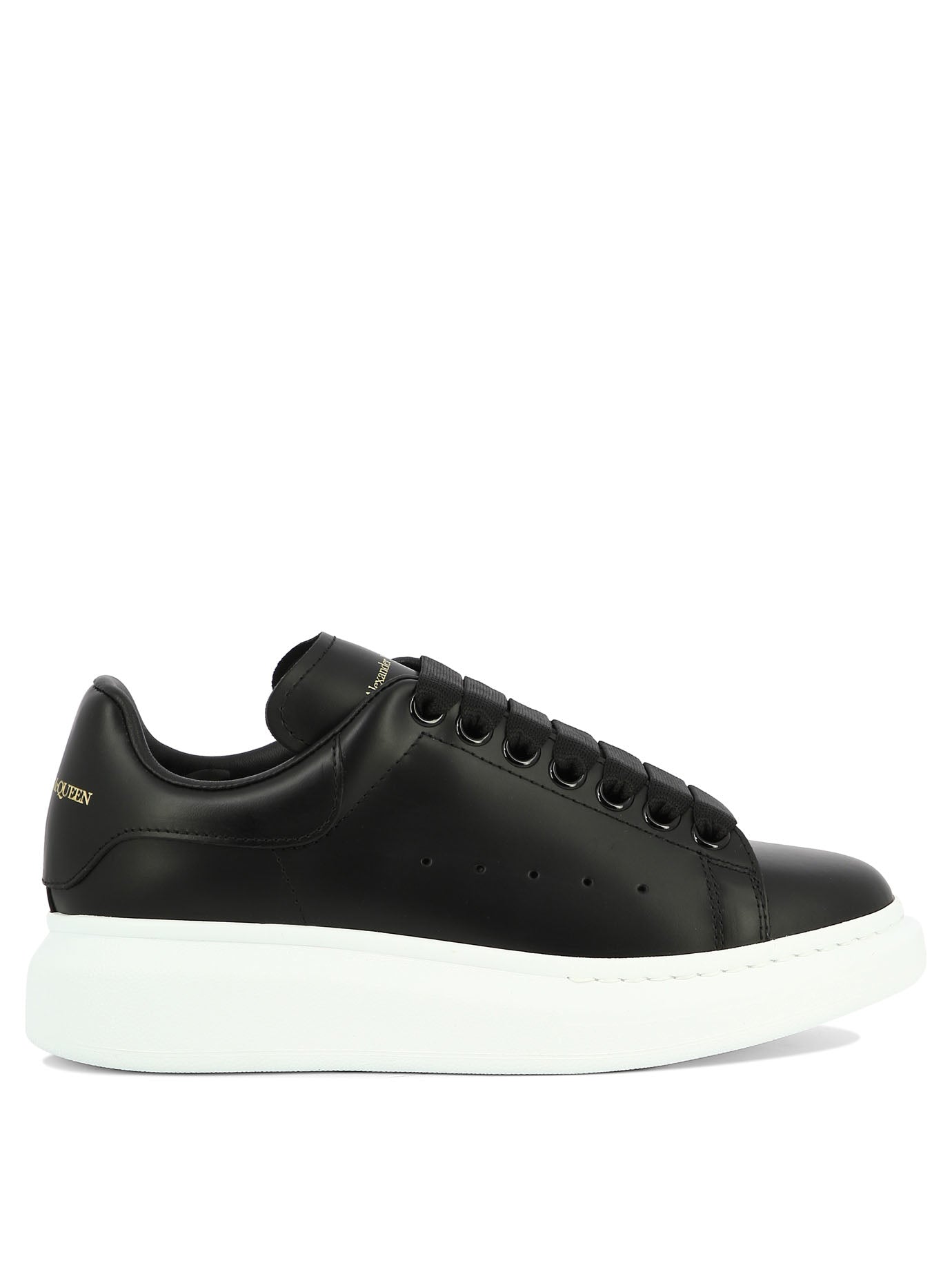 Alexander Mcqueen-Larry Oversize Sneakers & Slip-On Nero-Donna