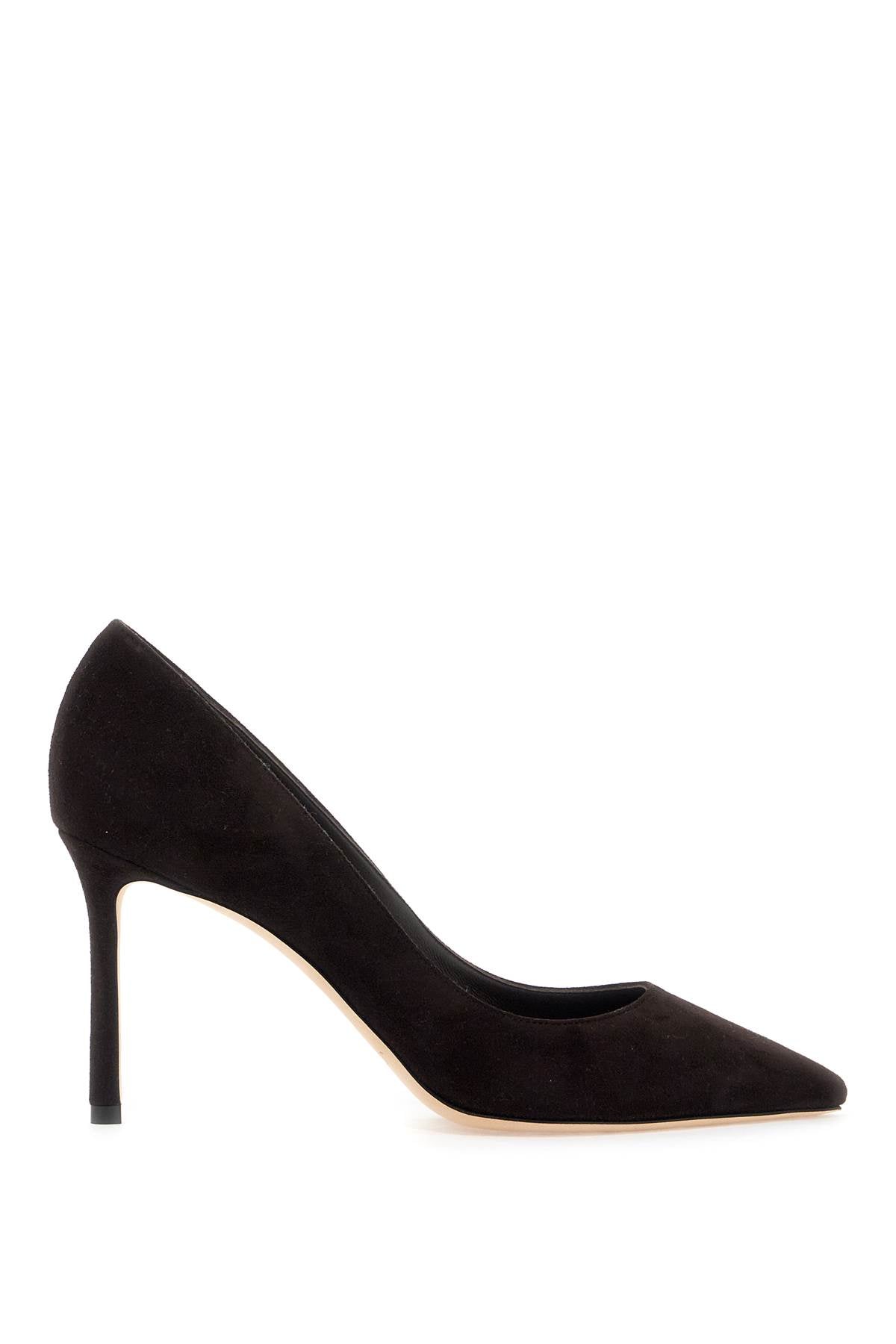 Jimmy Choo-Décolleté Romy 85 In Suede-Donna