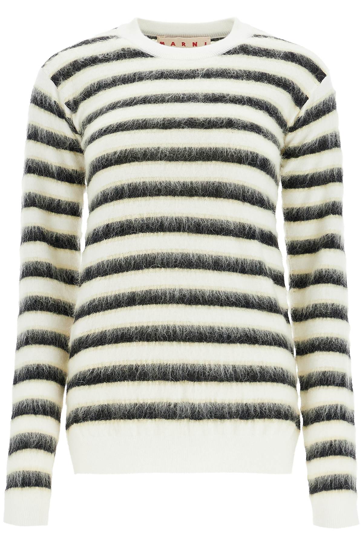 Marni-Pullover Girocollo A Righe-Donna