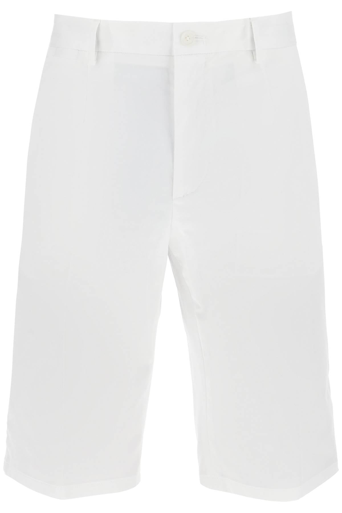 Dolce & Gabbana-Bermuda In Cotone Stretch-Uomo