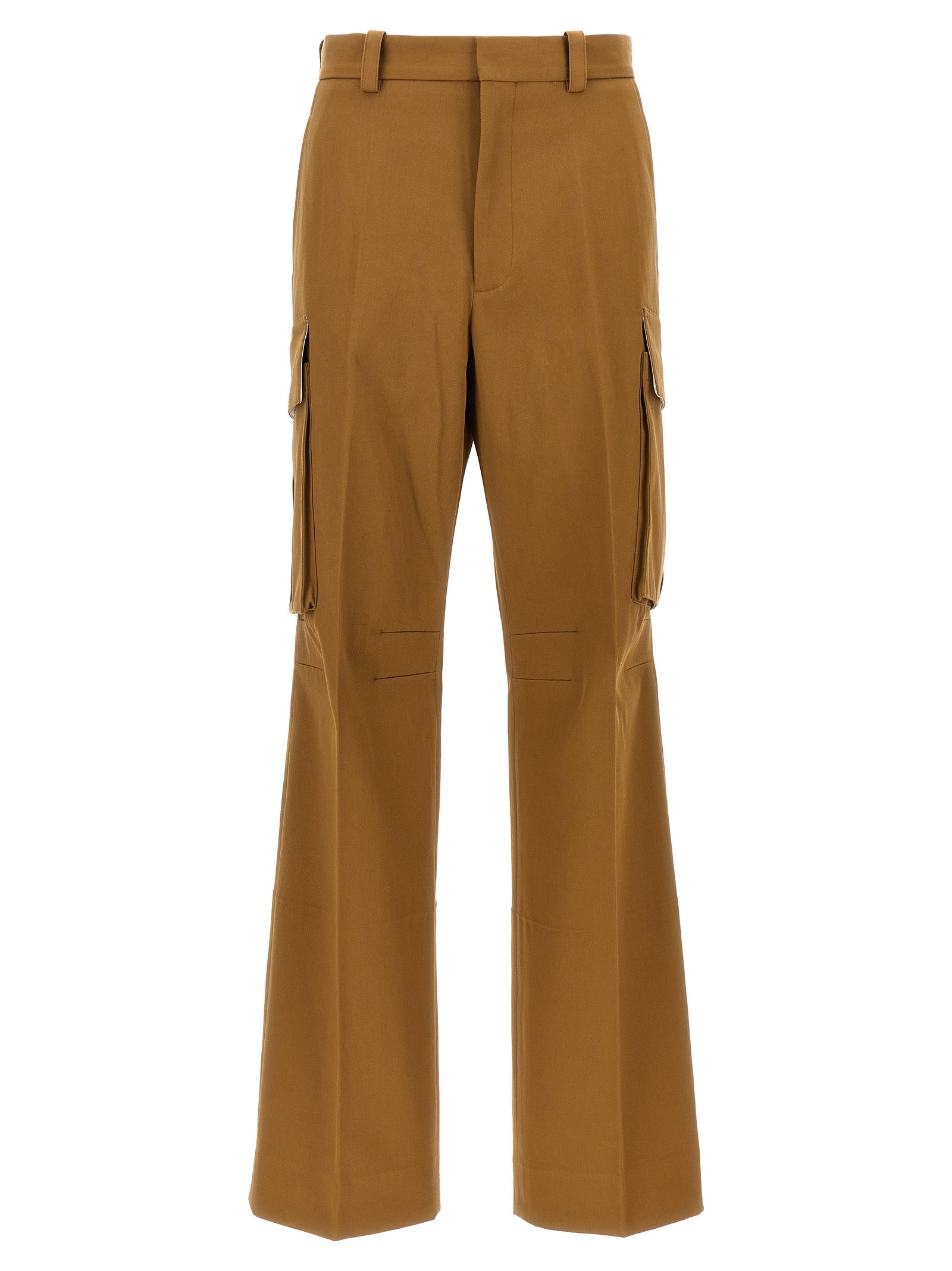 Victoria Beckham-Cargo Pantaloni Beige-Donna