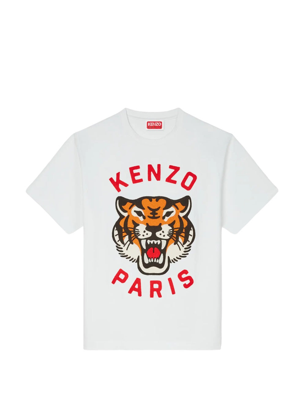 Kenzo-Lucky tiger emb oversize tee-Uomo