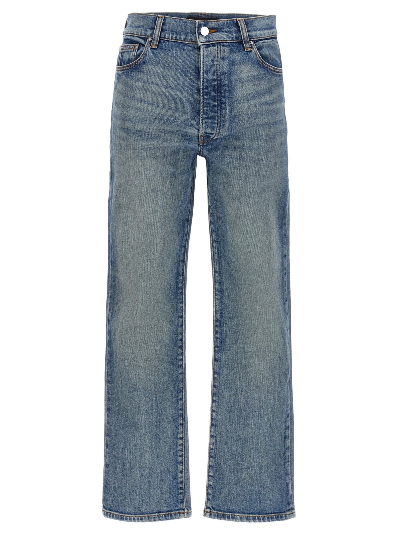 Amiri-Straight Jeans Celeste-Donna