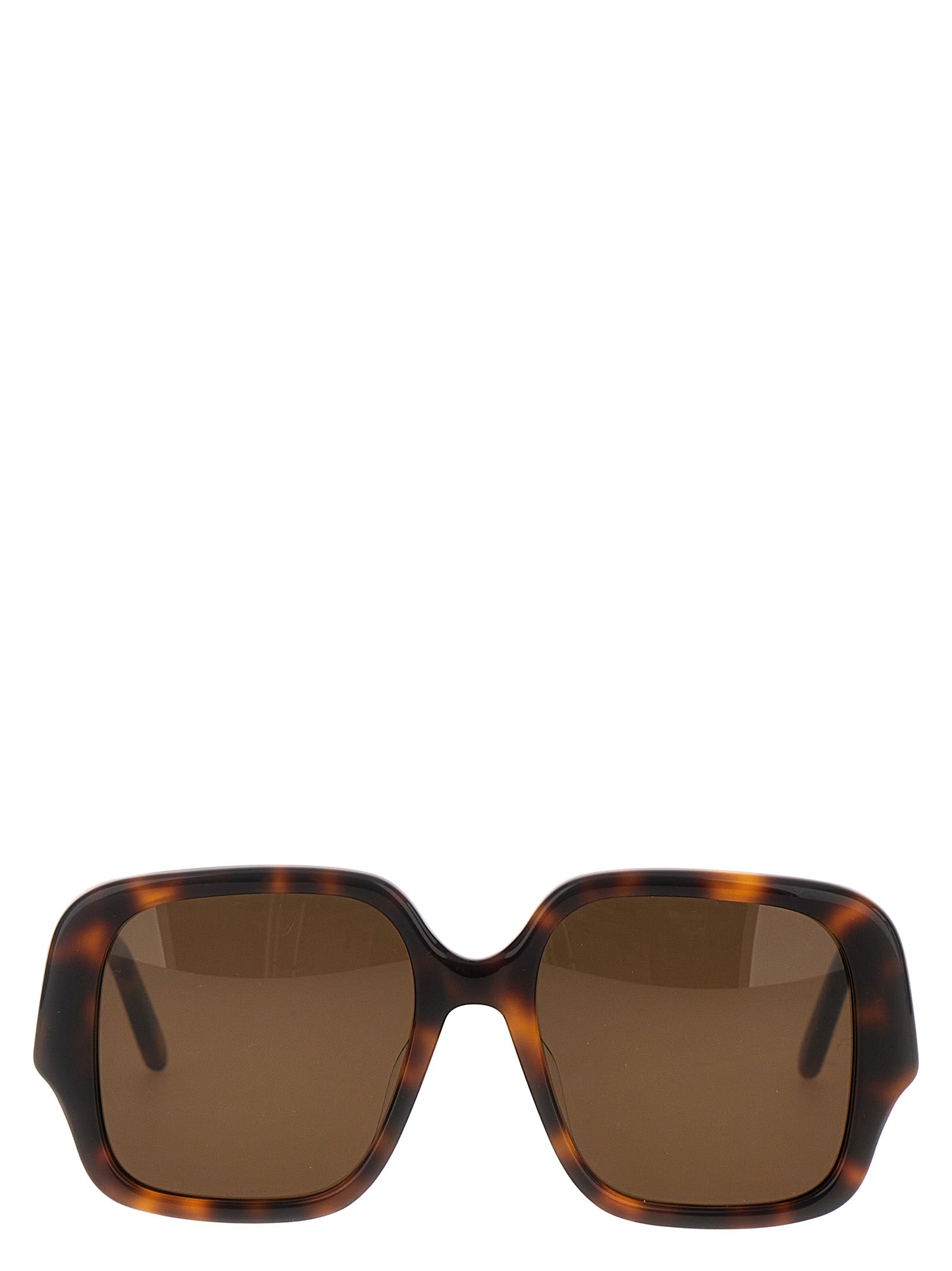 Loewe-Square Slim Occhiali Da Sole Marrone-Donna