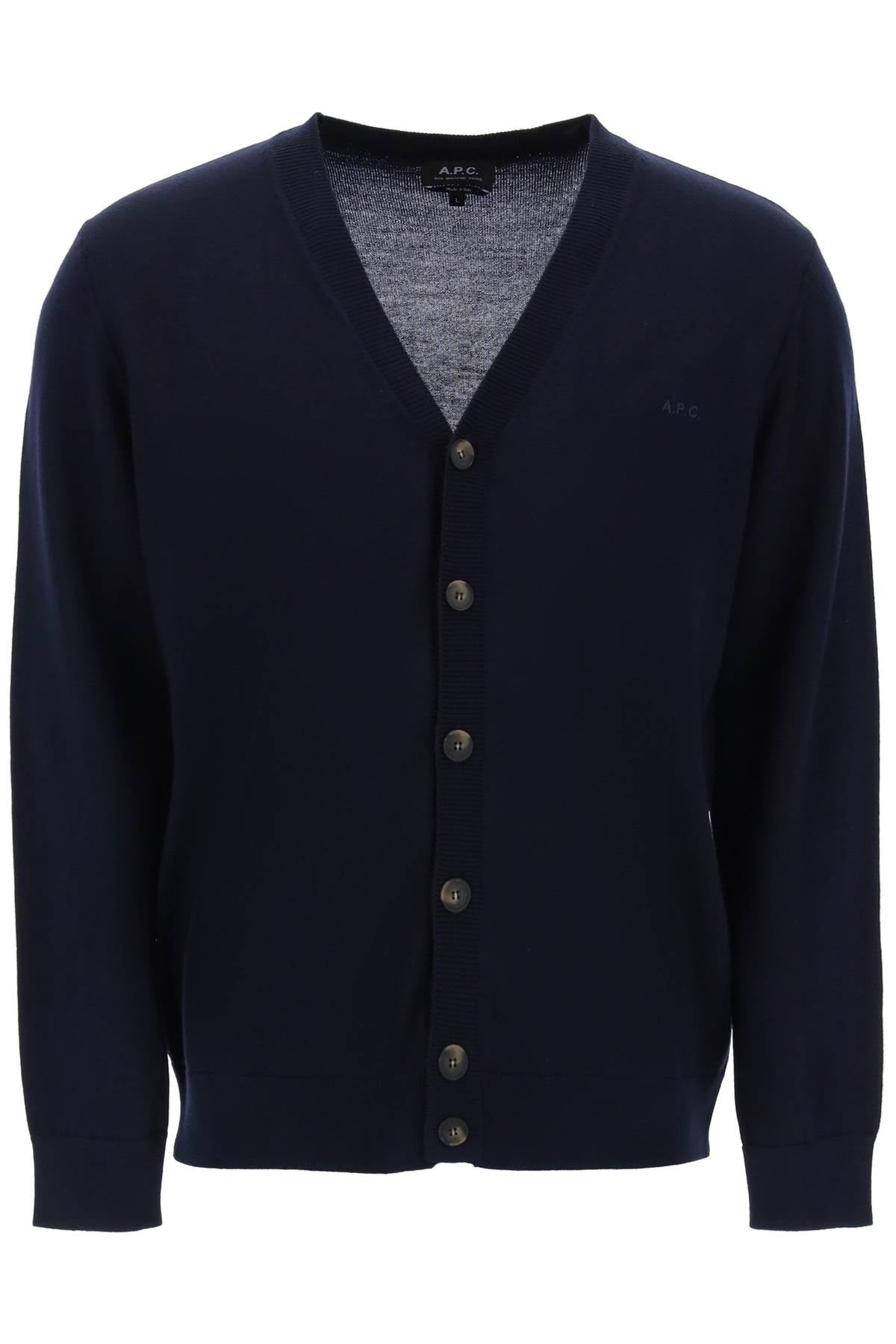 A. P.C.-Cardigan Joe In Lana-Uomo