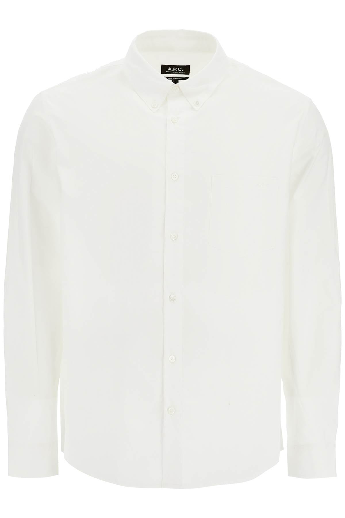 A. P.C.-Camicia Button Down Edouard-Uomo