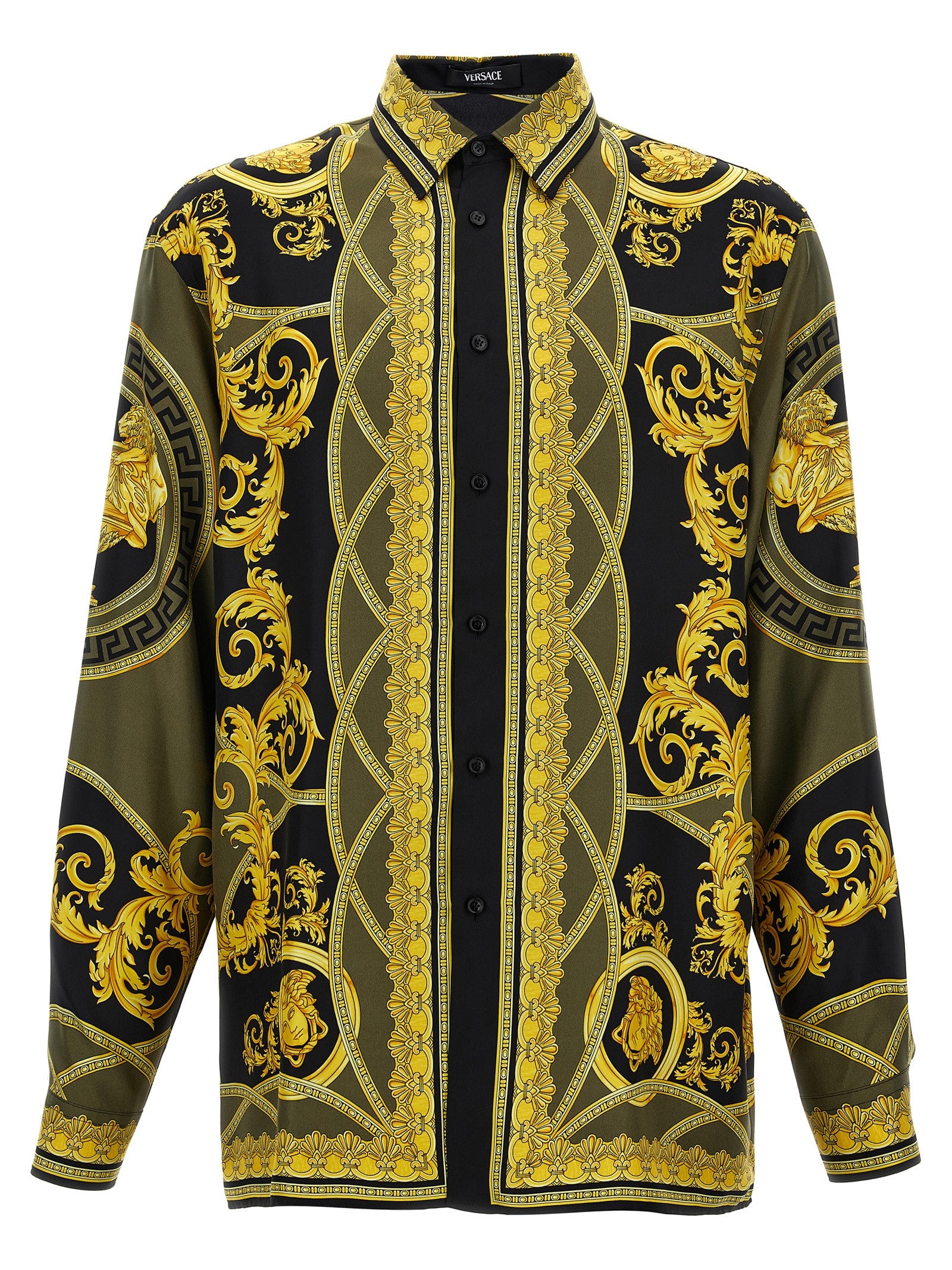 Versace-La Coupe Des Dieux Camicie Multicolor-Uomo