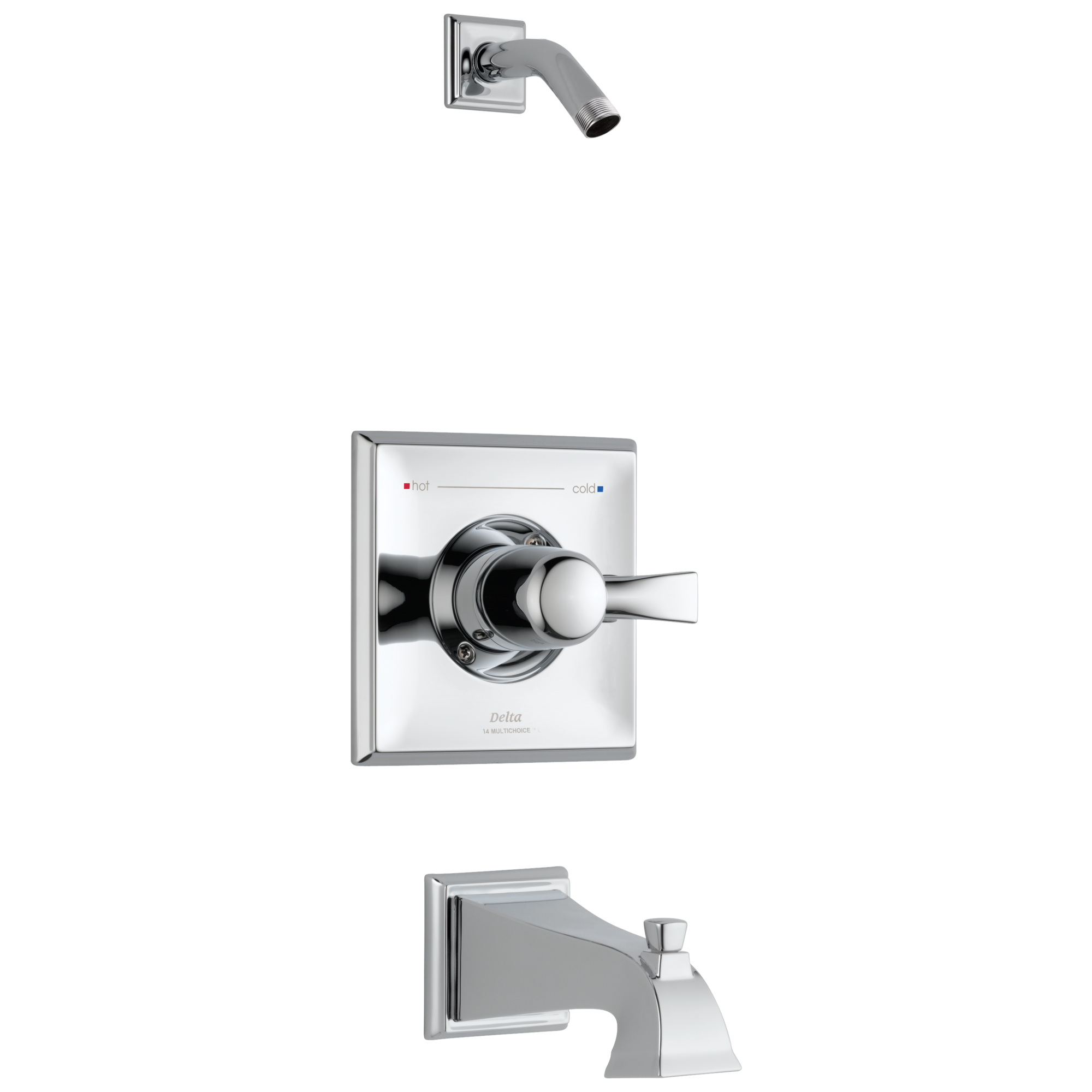 Delta Dryden:T14451 Monitor 14 Series Tub & Shower Trim - Less Head