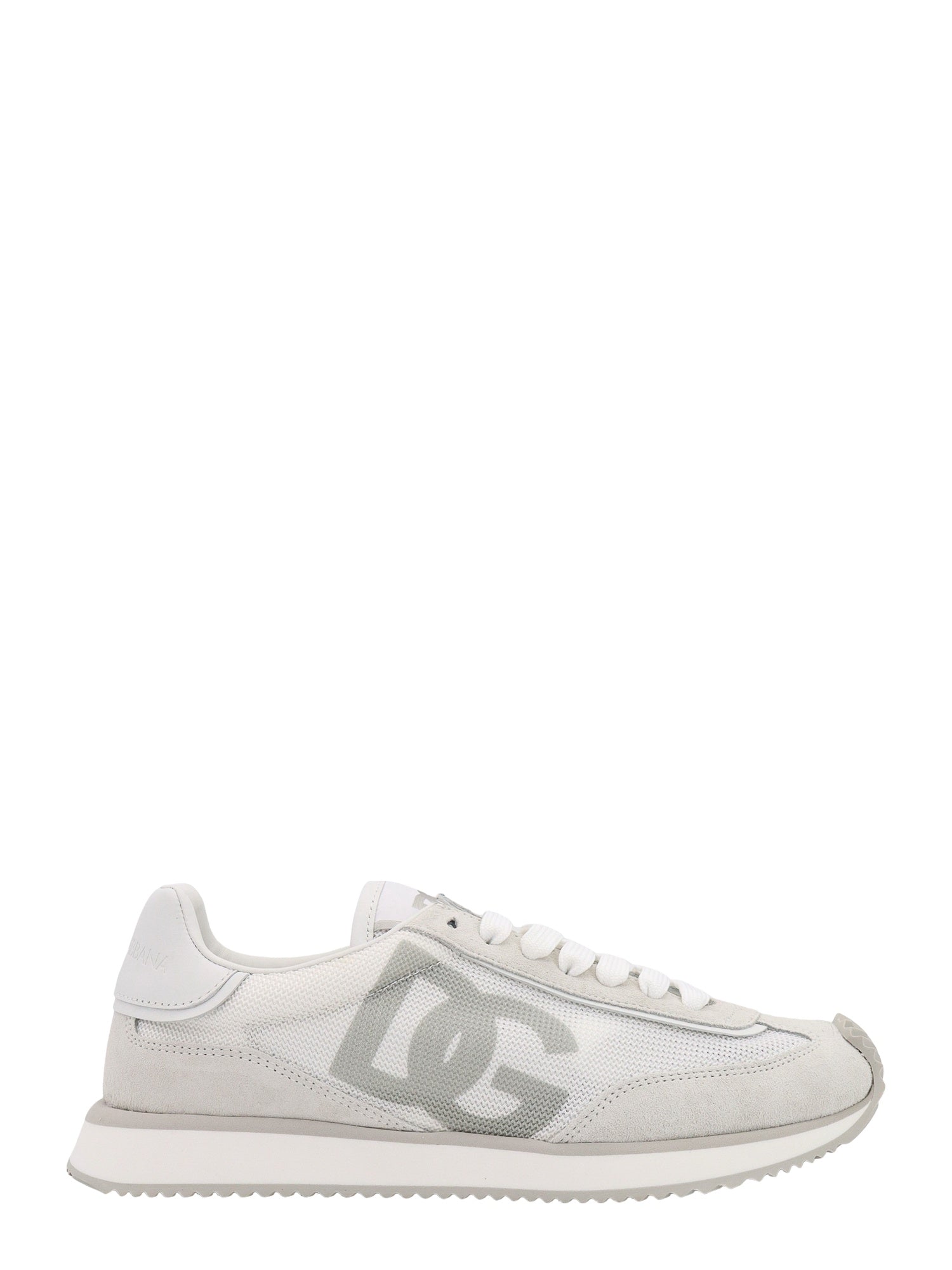 Dolce & Gabbana-Sneakers in nylon e suede-Donna