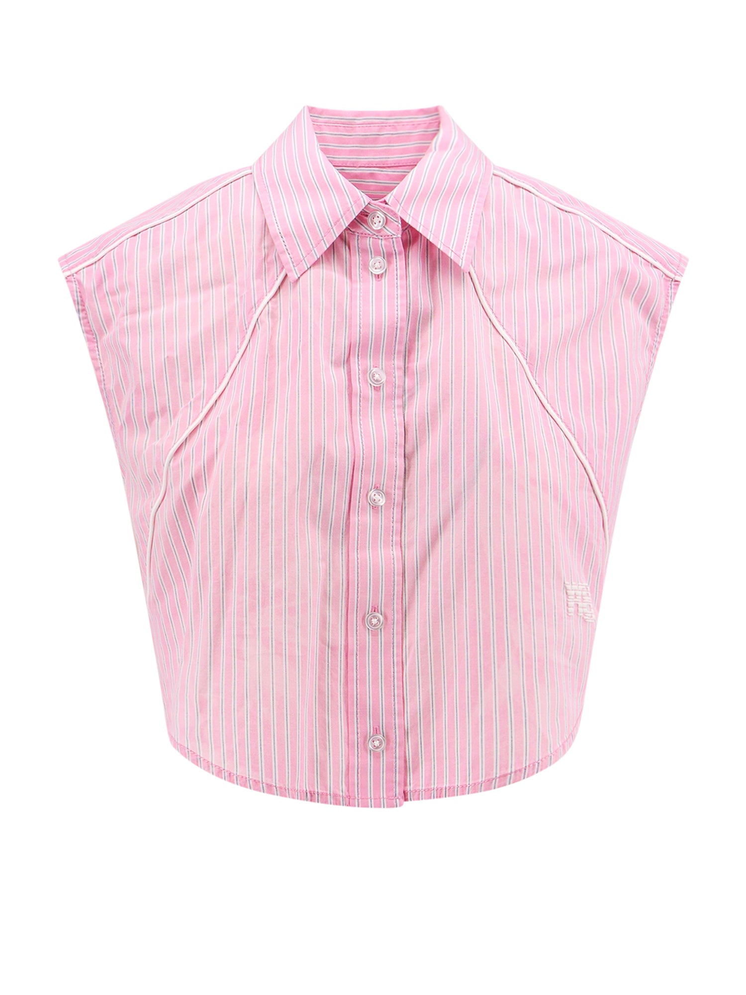 T By Alexander Wang-Camicia in cotone con motivo a righe-Donna