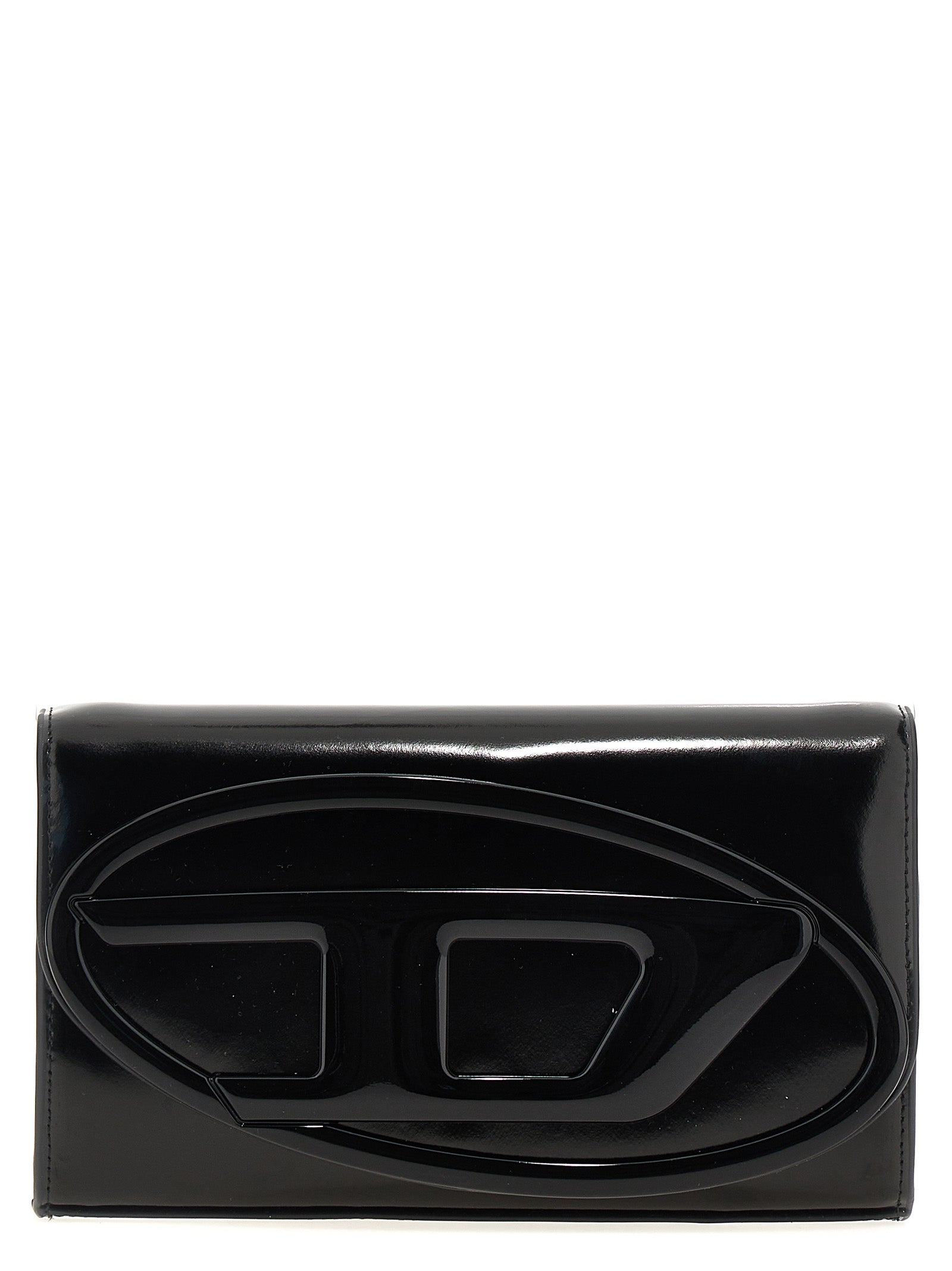 Diesel-1dr Wallet Strap Portafogli Nero-Donna