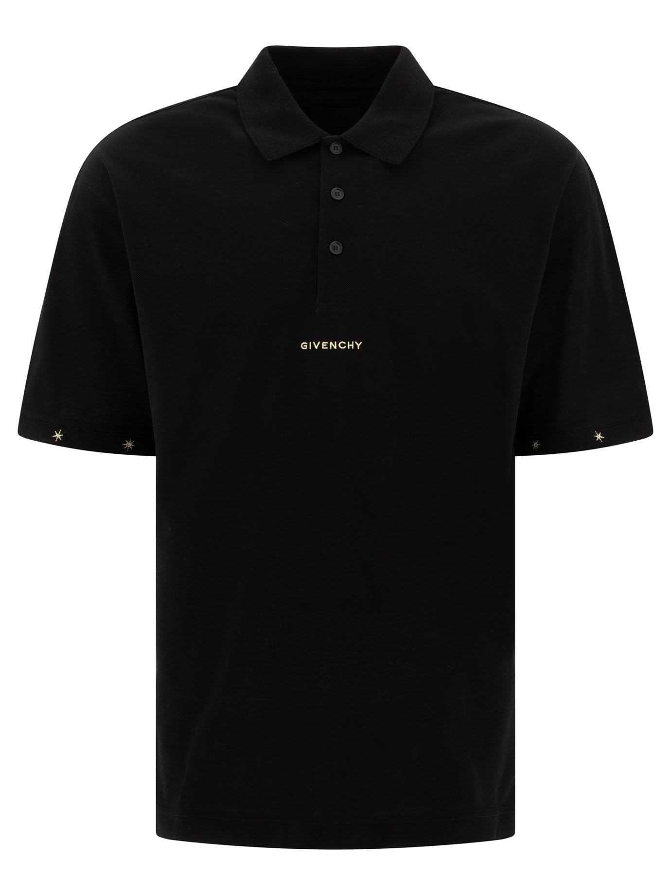 Givenchy-Polo Shirts Nero-Uomo