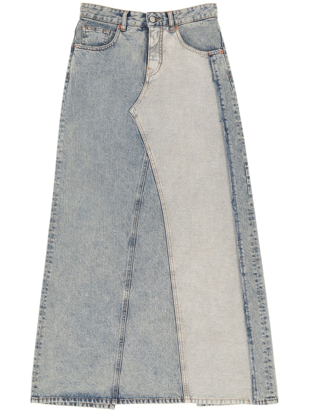 MM6 Maison Margiela-Gonna lunga denim-Donna