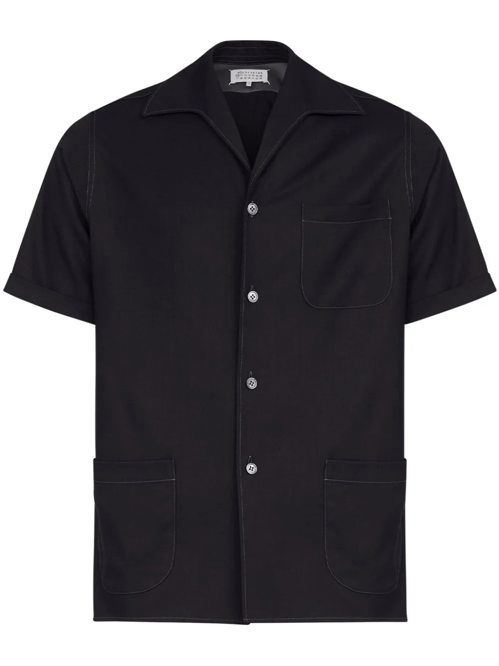 Maison Margiela-Camicia a maniche corte-Uomo