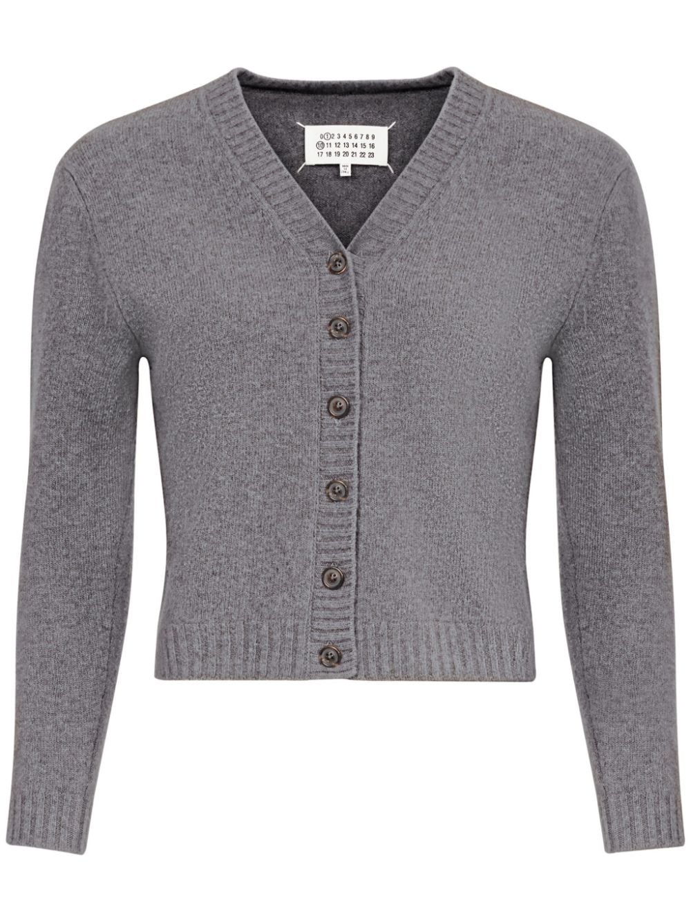 Maison Margiela-Cardigan con scollo a V-Donna