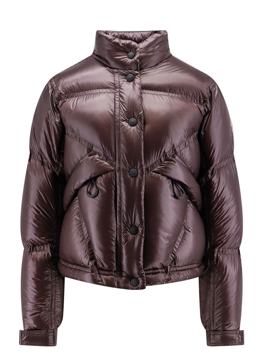 Moncler Grenoble-Giubbino in nylon imbottito e trapuntato-Donna