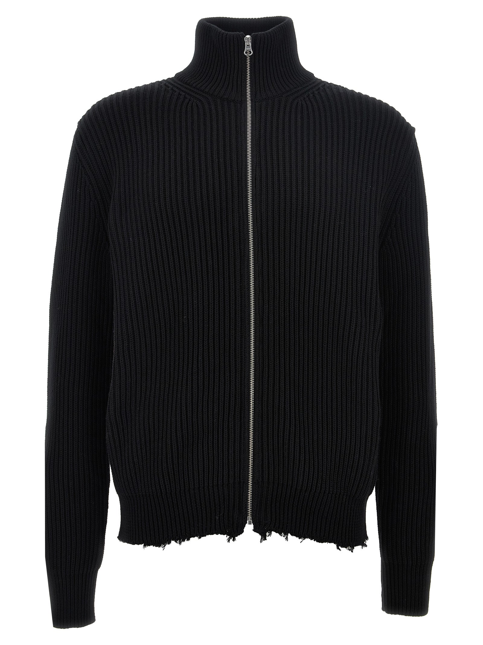 Mm6 Maison Margiela-Sportsjacket Maglioni Nero-Uomo