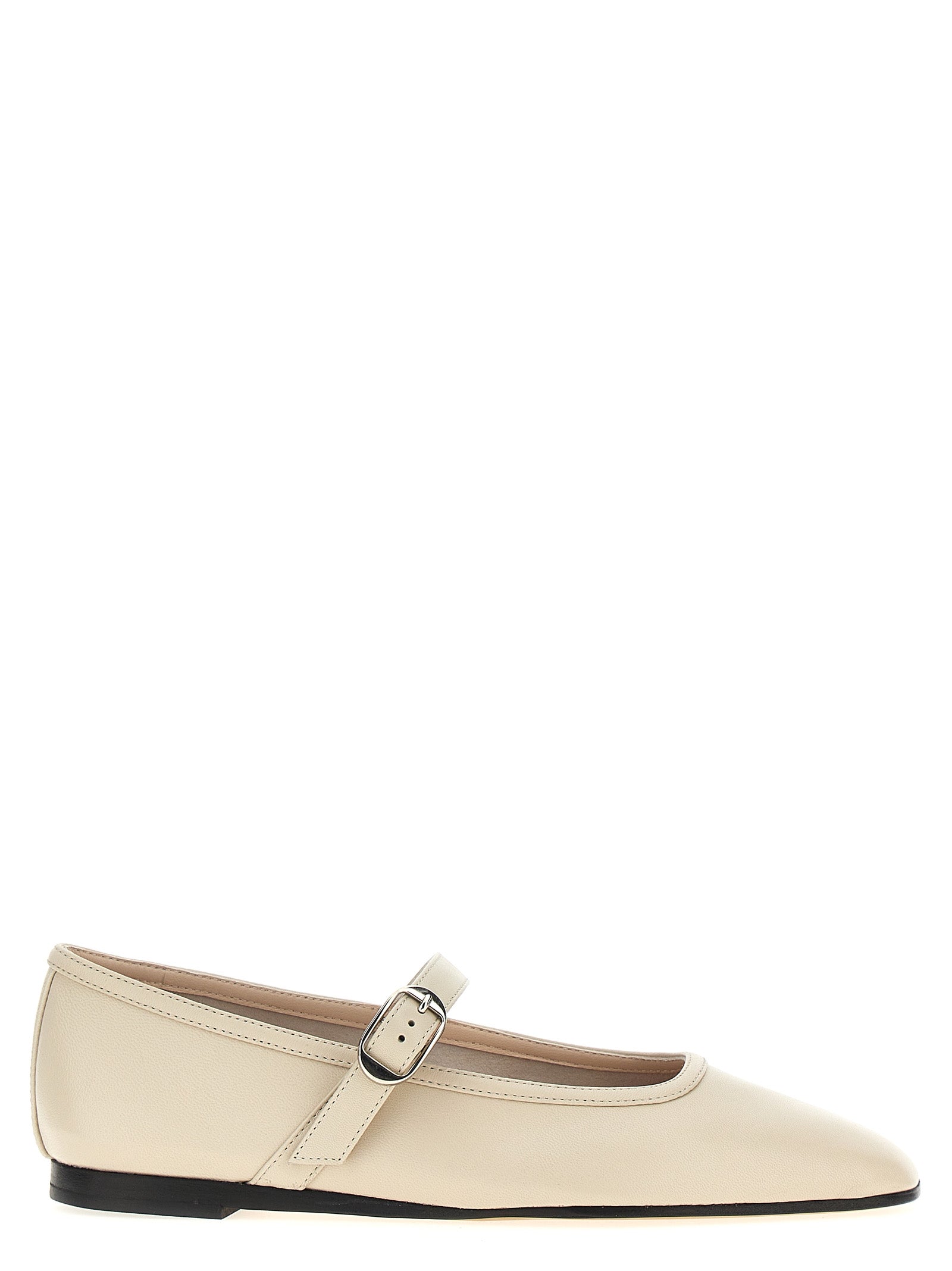 Le Monde BÉRyl-Mary Jane Flat Shoes Beige-Donna