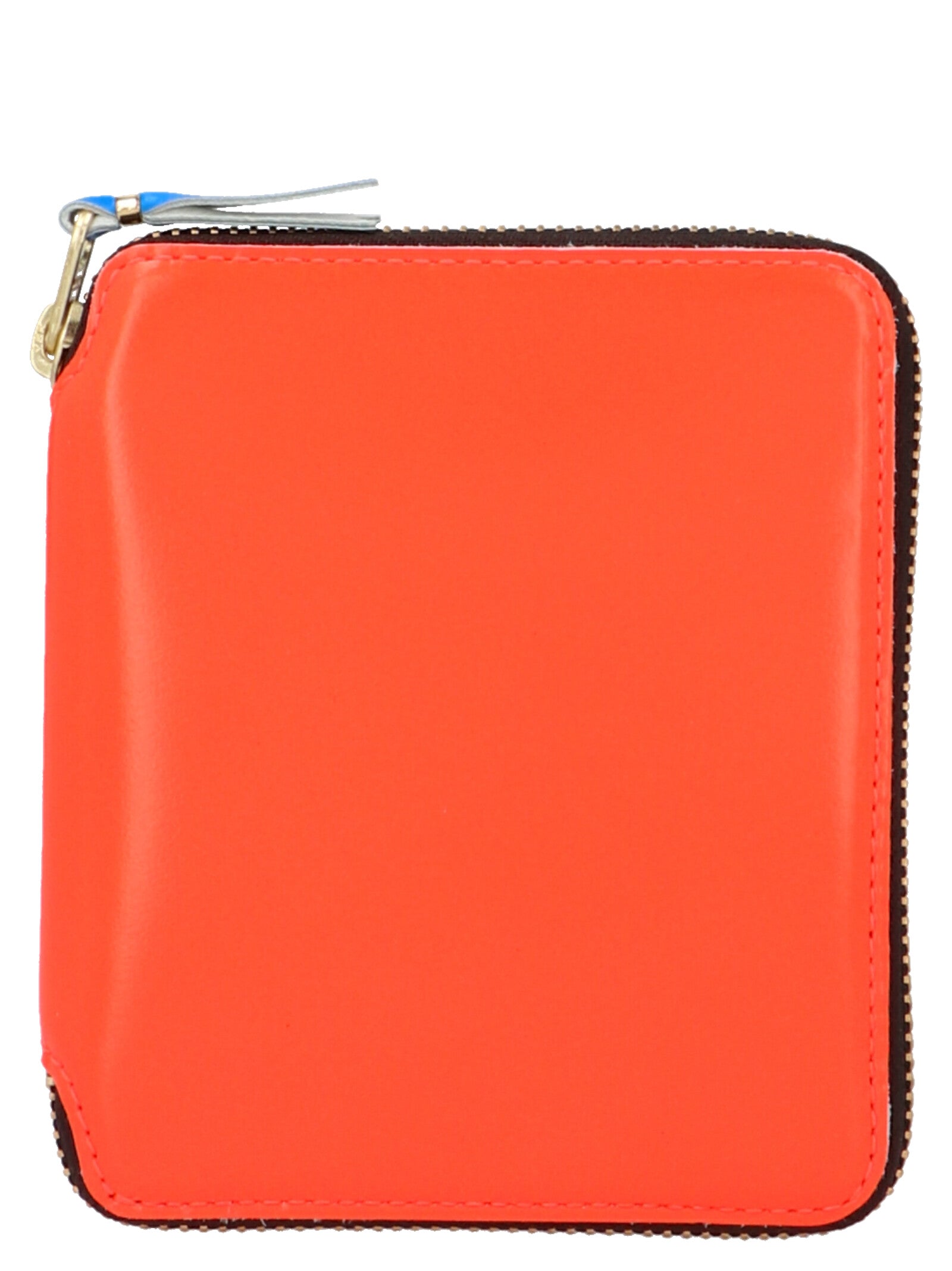 Comme Des GarçOns Wallet-Fluo Leather Line Portafogli Arancione-Donna