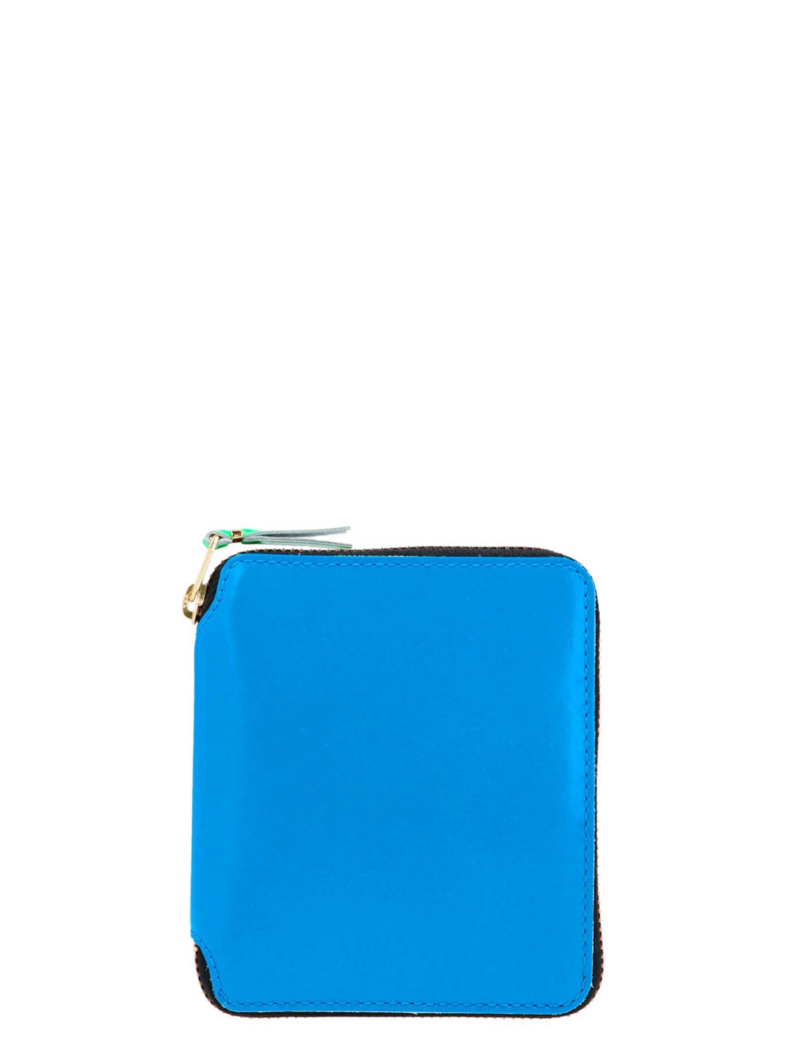 Comme Des GarçOns Wallet-Super Fluo Portafogli Celeste-Donna