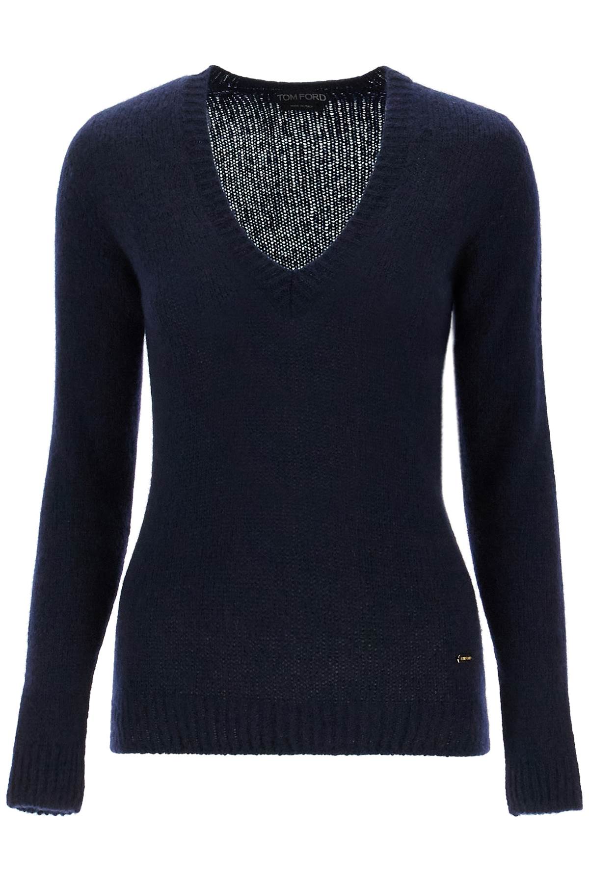 Tom Ford-Pullover Regular Fit Con Scollo A V-Donna