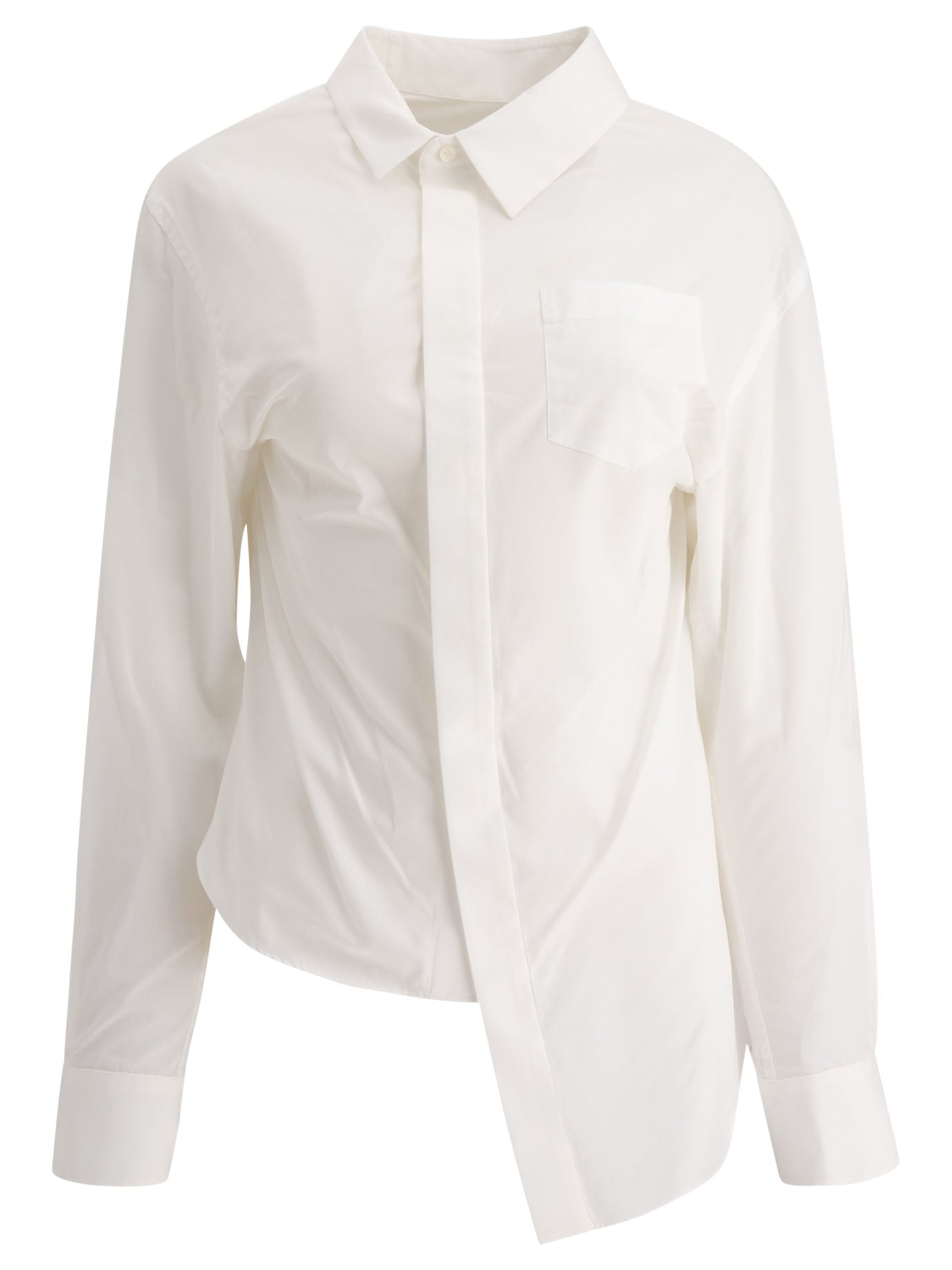 Sacai-Shirts Bianco-Donna