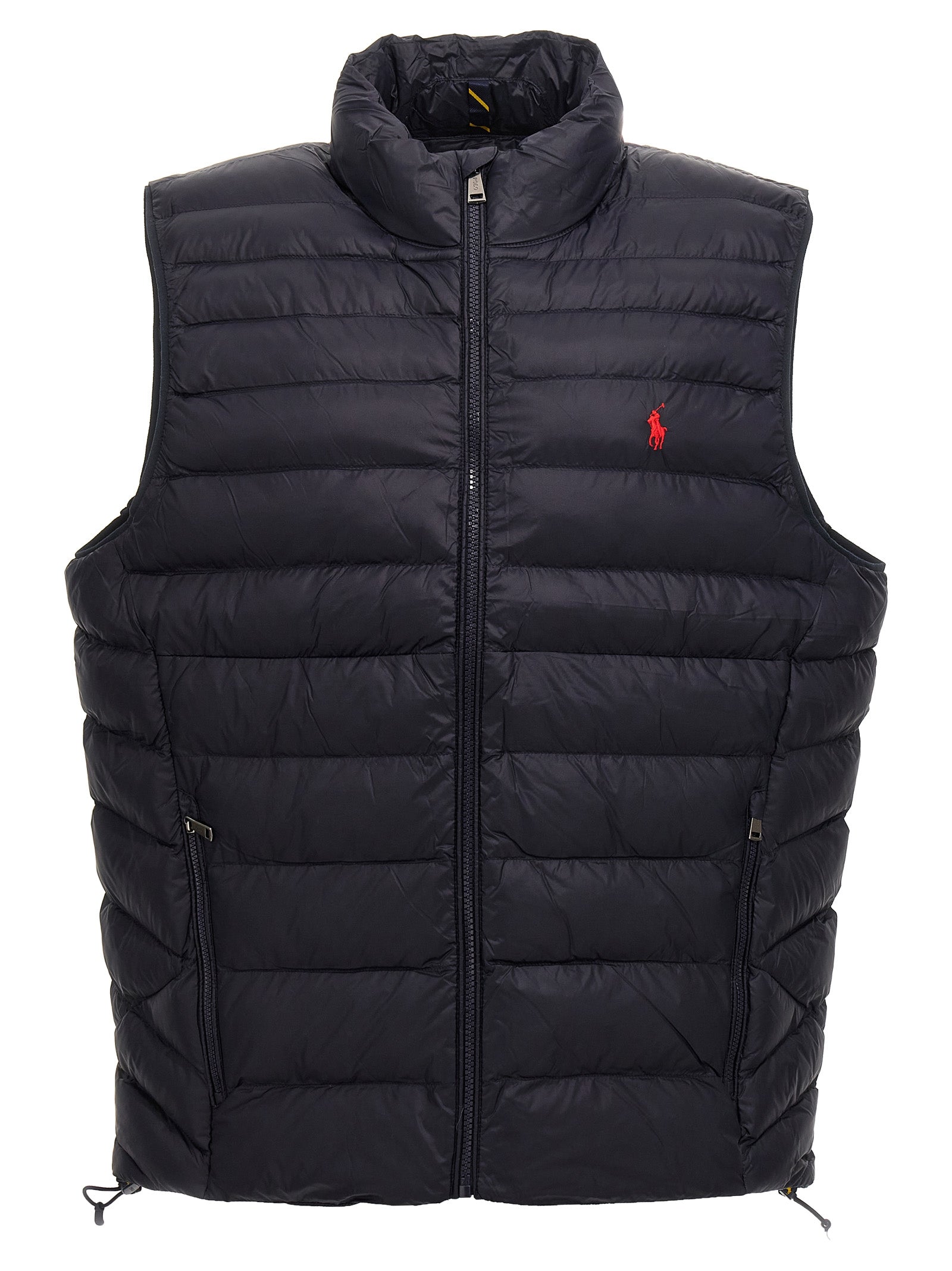 Polo Ralph Lauren-Logo Embroidery Vest Gilet Blu-Uomo