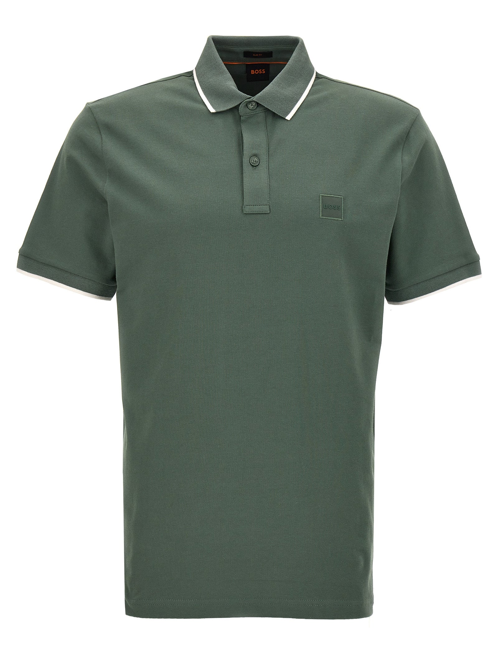 Hugo Boss-Passertip Polo Verde-Uomo