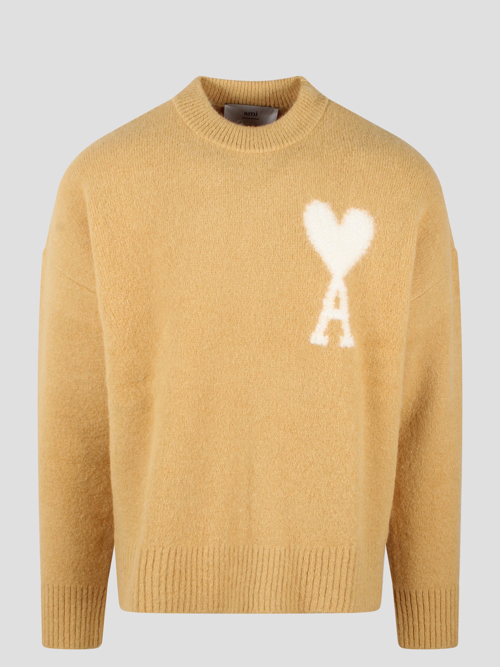 Ami Paris-Ami de coeur alpaca sweater-Uomo