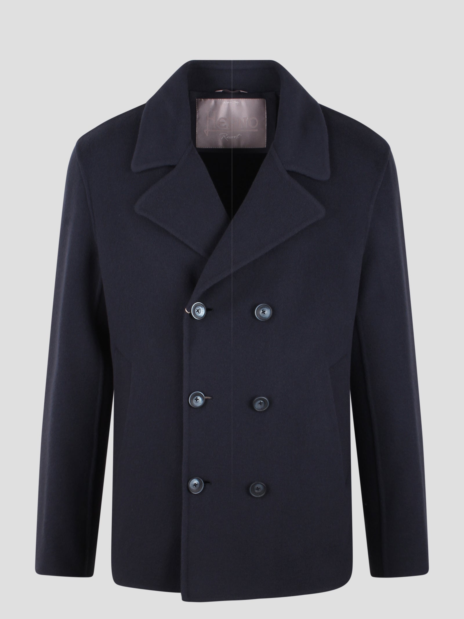 Herno-New modern double resort pea coat-Uomo