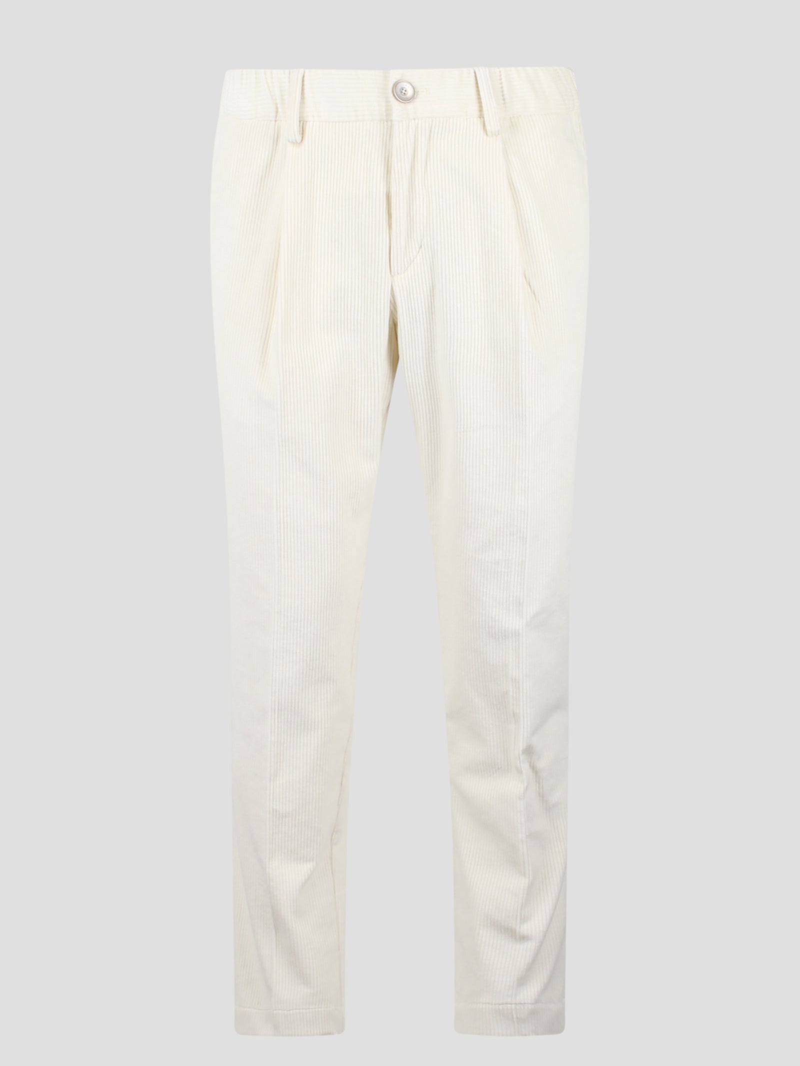 Herno-Corduroy chino trousers-Uomo