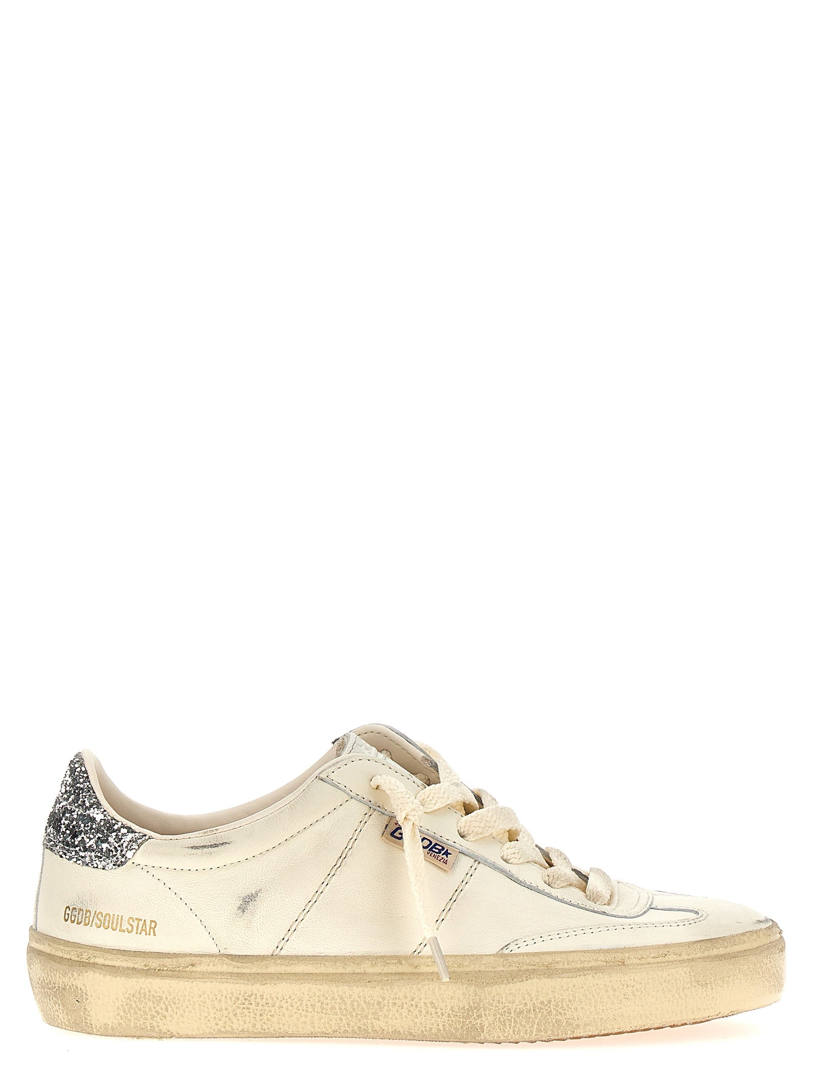 Golden Goose-Soul Star Sneakers Bianco-Donna