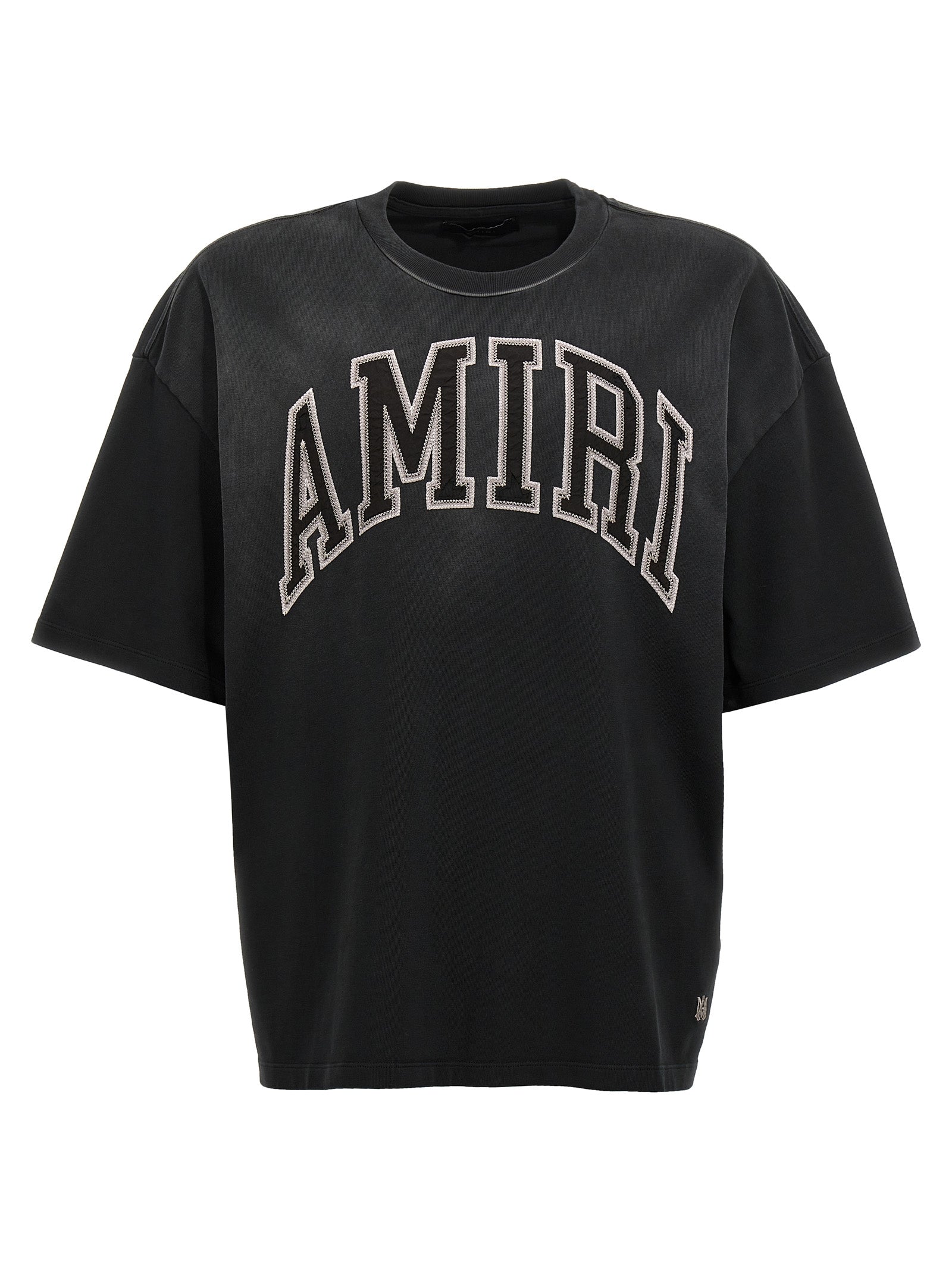 Amiri-Amiri Vintage T Shirt Nero-Uomo