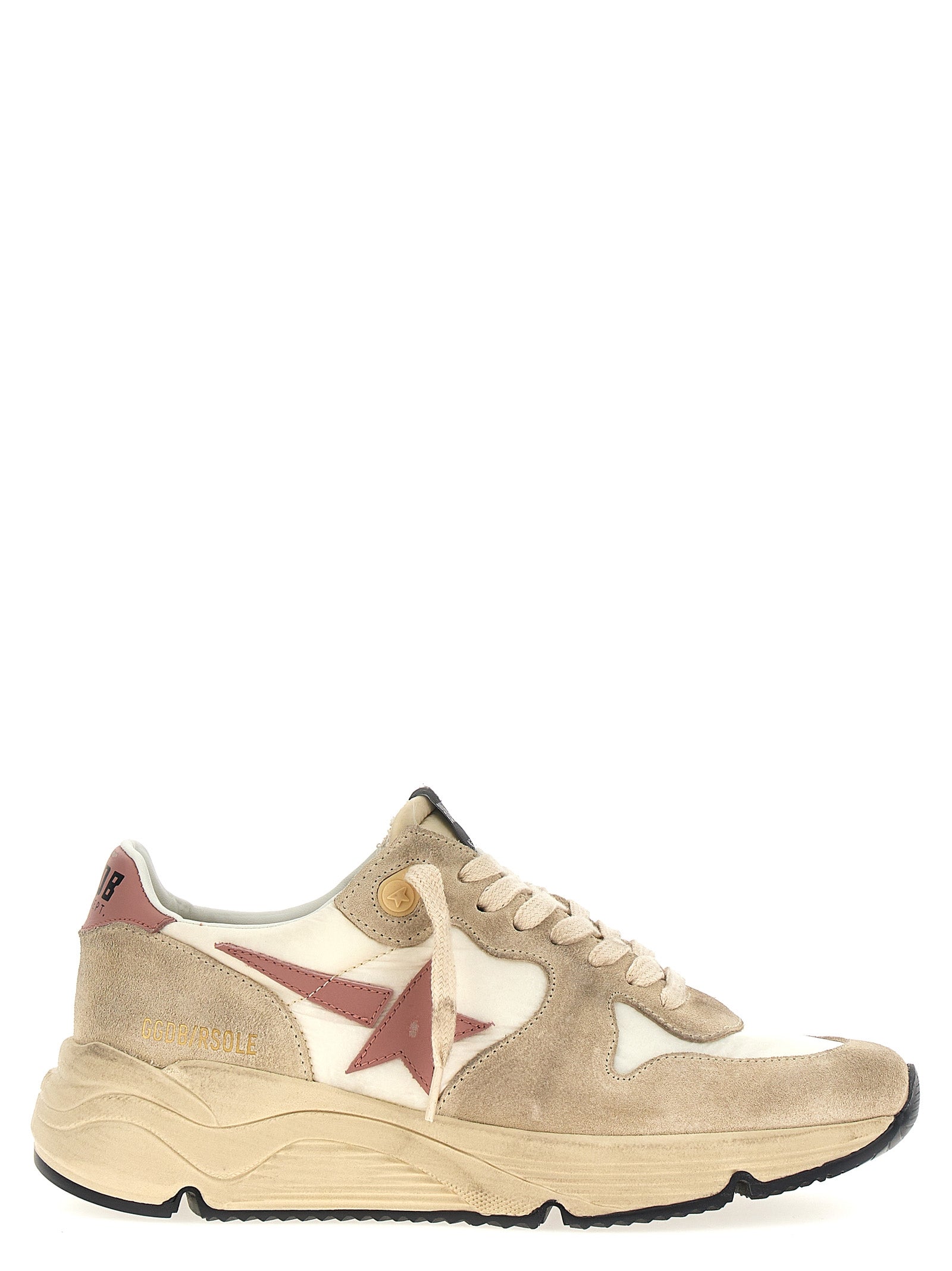 Golden Goose-Running Sole Sneakers Bianco-Donna