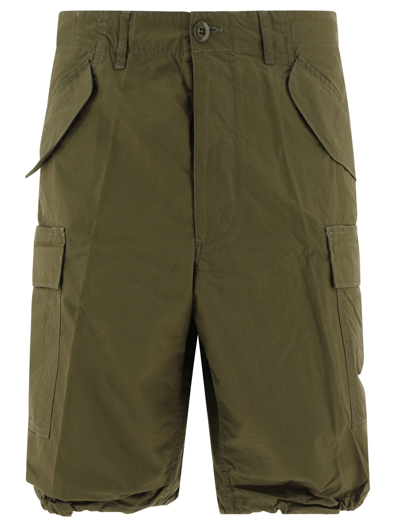 Beams Plus-6 Pocket Short Verde-Uomo