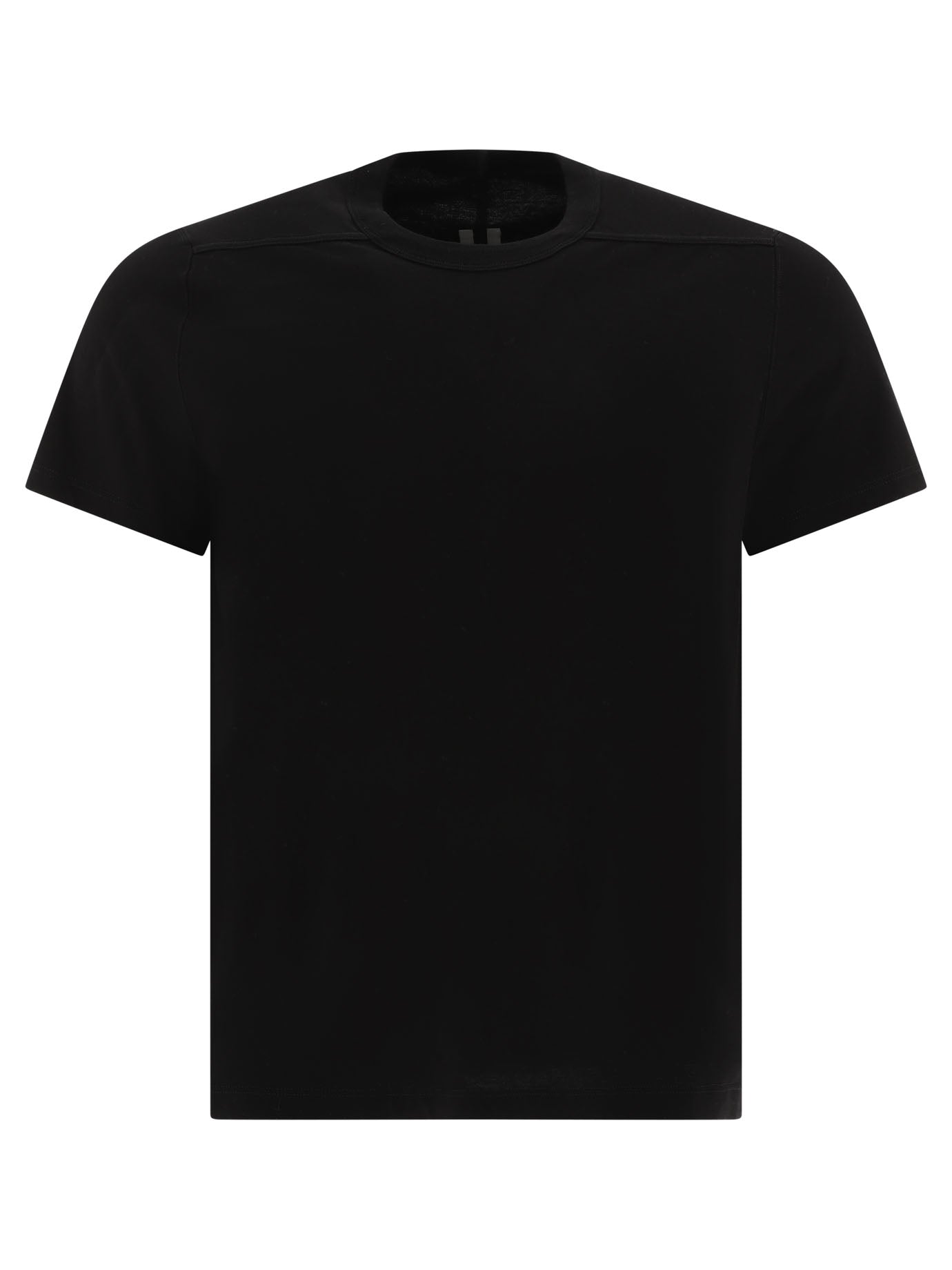 Rick Owens-Level T-Shirts Nero-Uomo