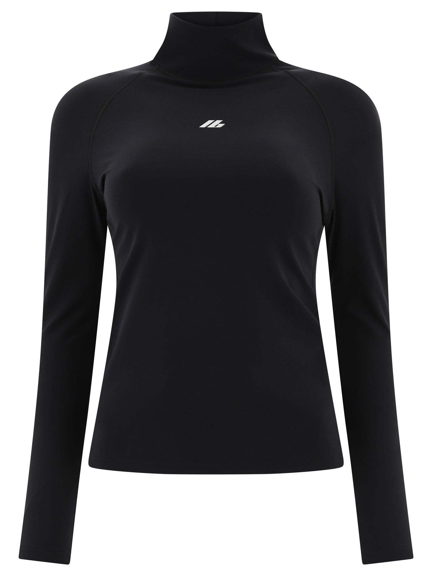 Balenciaga-Activewear Top Nero-Donna