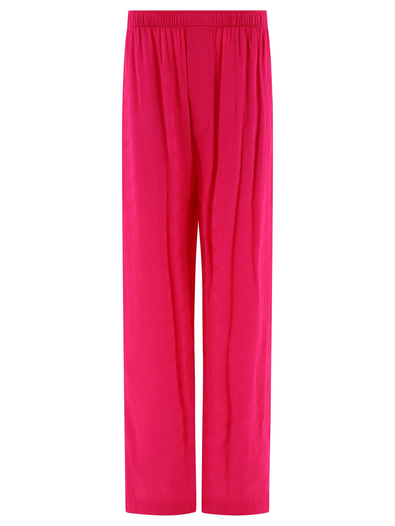 Balenciaga-Bb Monogram Trousers Rosa-Donna