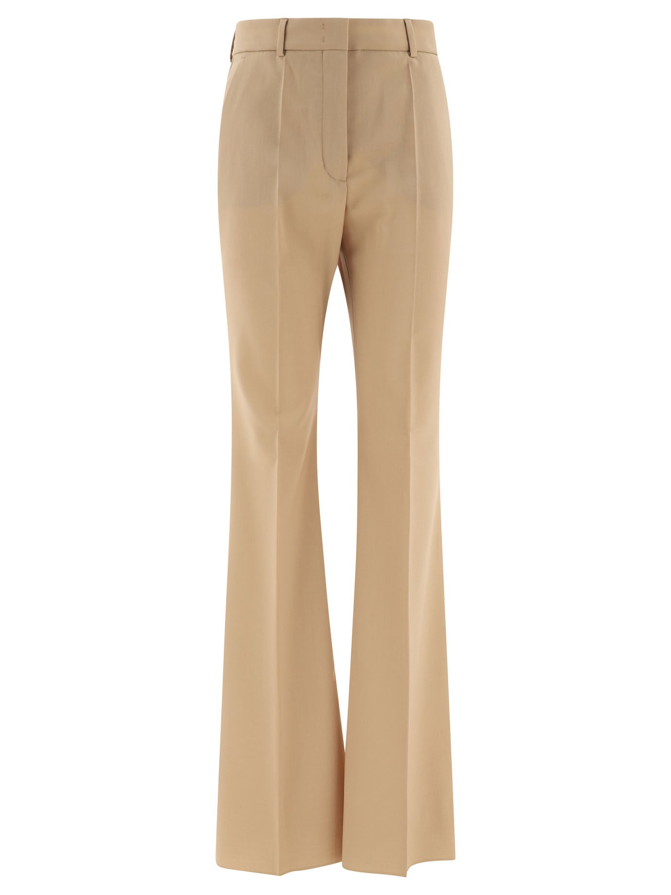 Max Mara Sportmax-Hangar Trousers Beige-Donna