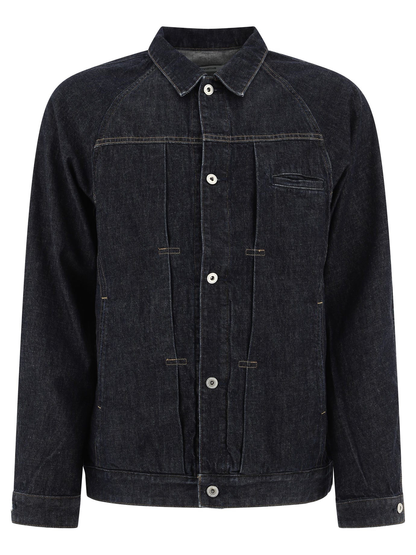 Nonnative-Raw Denim Trucker Jacket Giacche Blu-Uomo