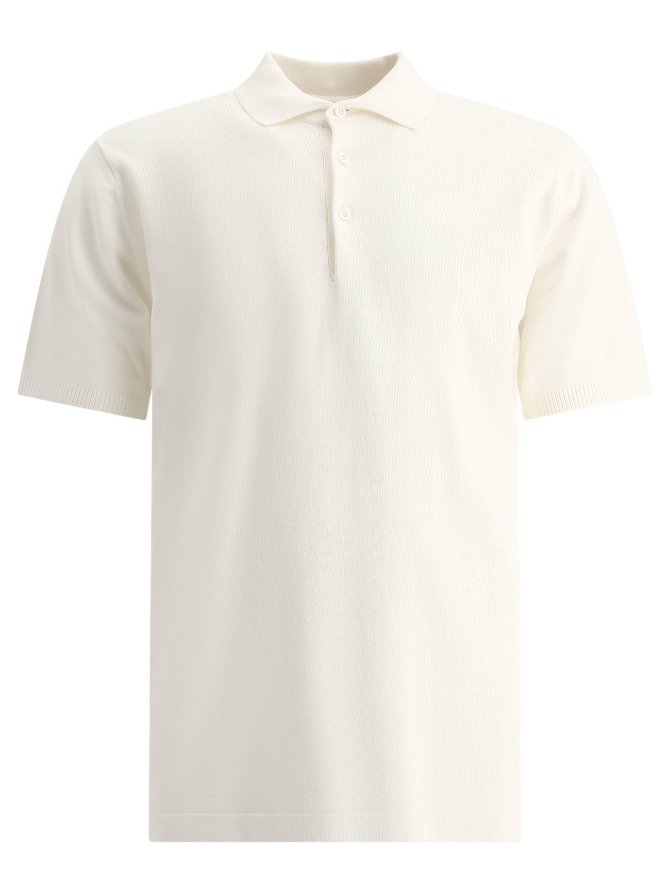 Beams Plus-12g Polo Shirts Bianco-Uomo