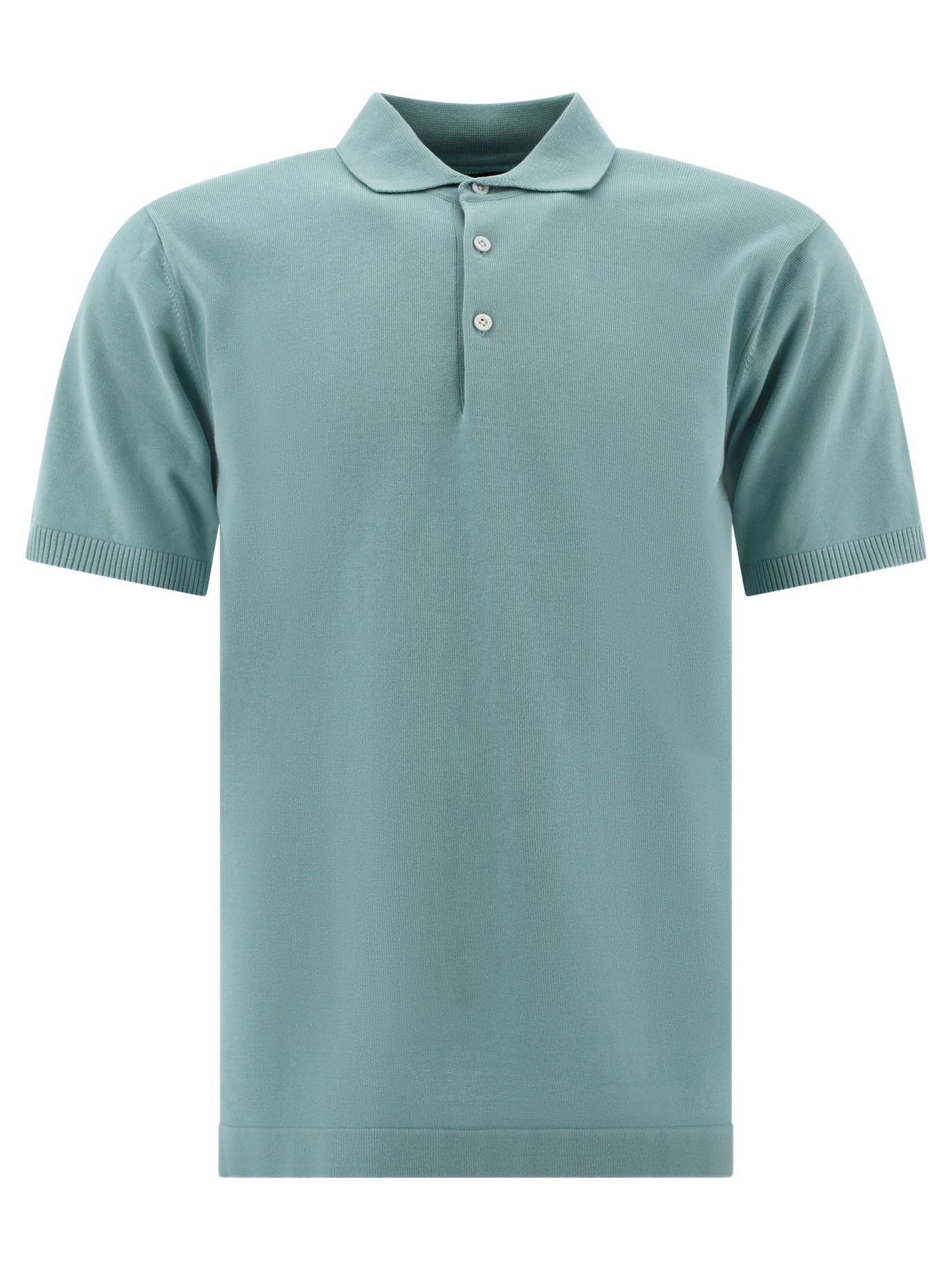 Beams Plus-12g Polo Shirts Celeste-Uomo