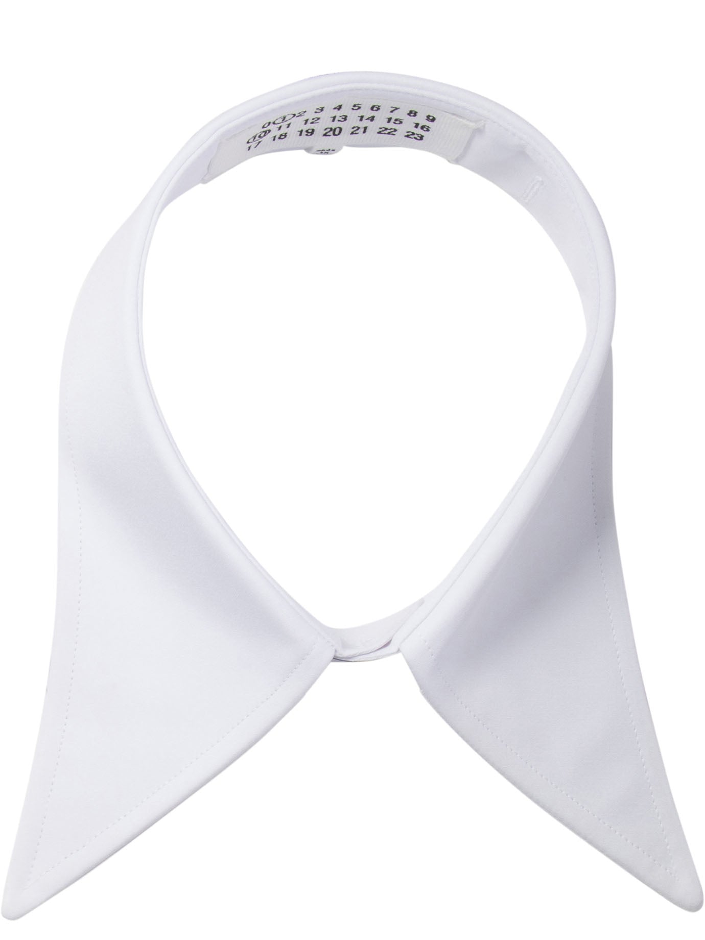 Maison Margiela-Pointed Collar Jewels Bianco-Uomo