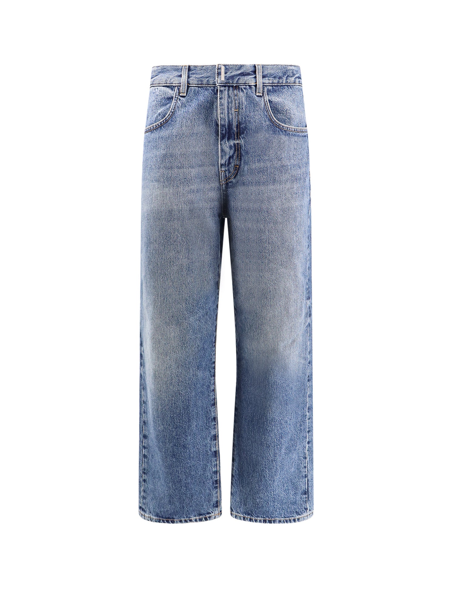 Givenchy-Jeans in denim con dettagli 4G in metallo-Uomo