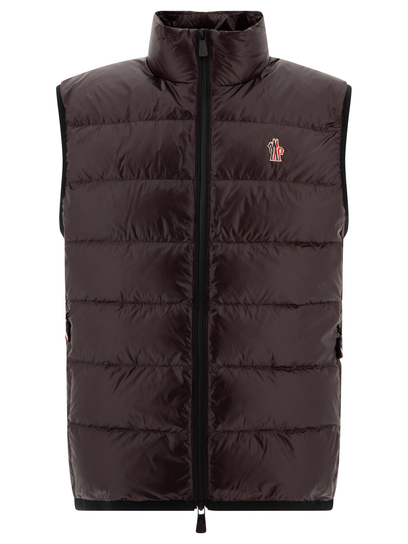 Moncler Grenoble-Down Vest Giacche Bordeaux-Uomo