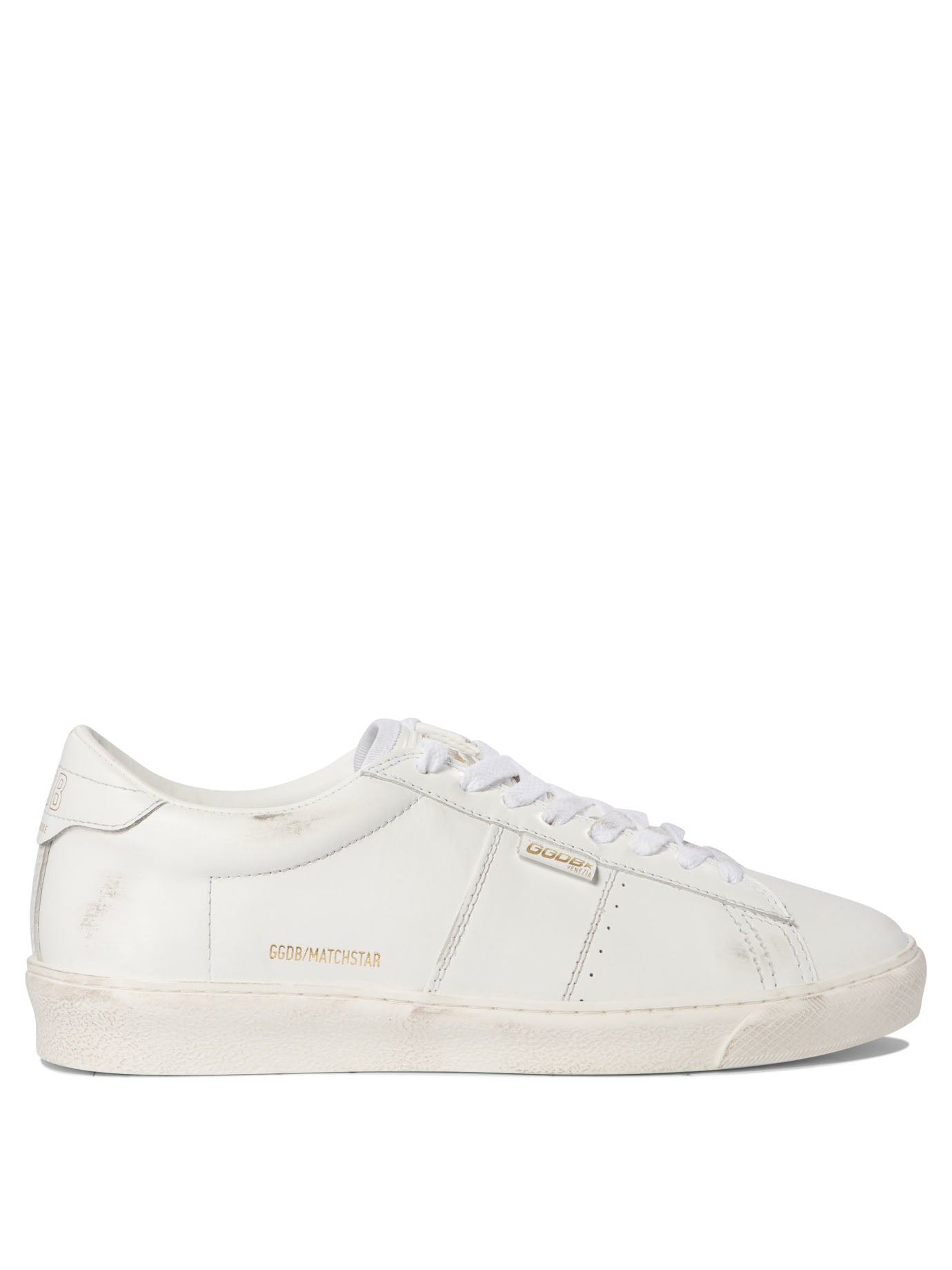 Golden Goose-Matchstar Sneakers & Slip-On Bianco-Uomo