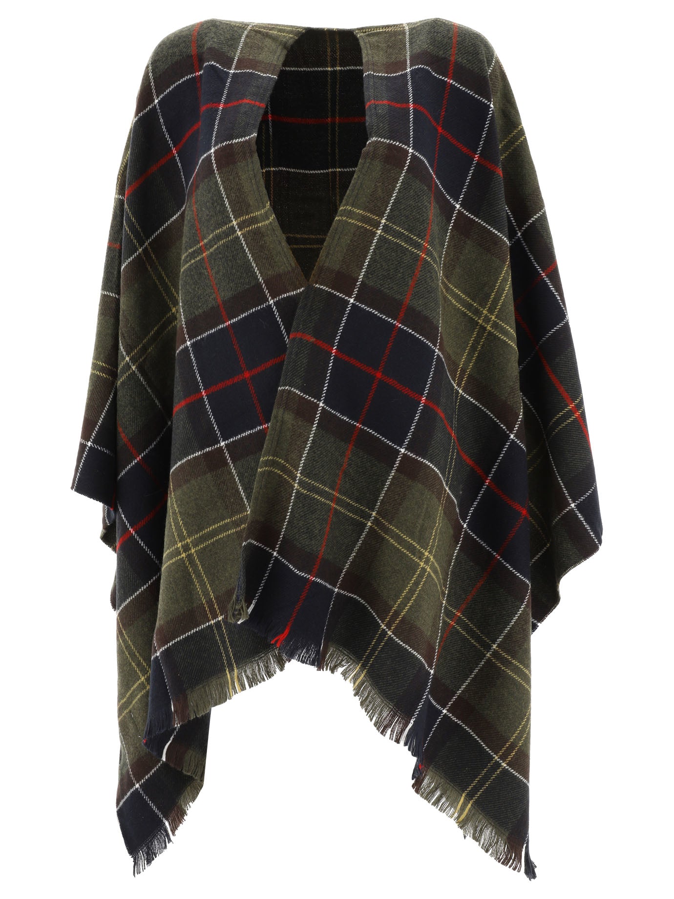 Barbour-Tartan Staffin Coats Verde-Donna