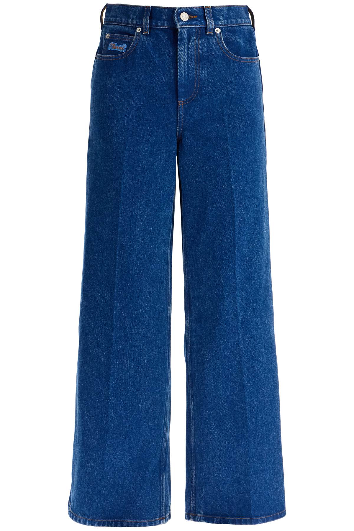 Marni-Jeans A Gamba Ampia Svasata-Donna