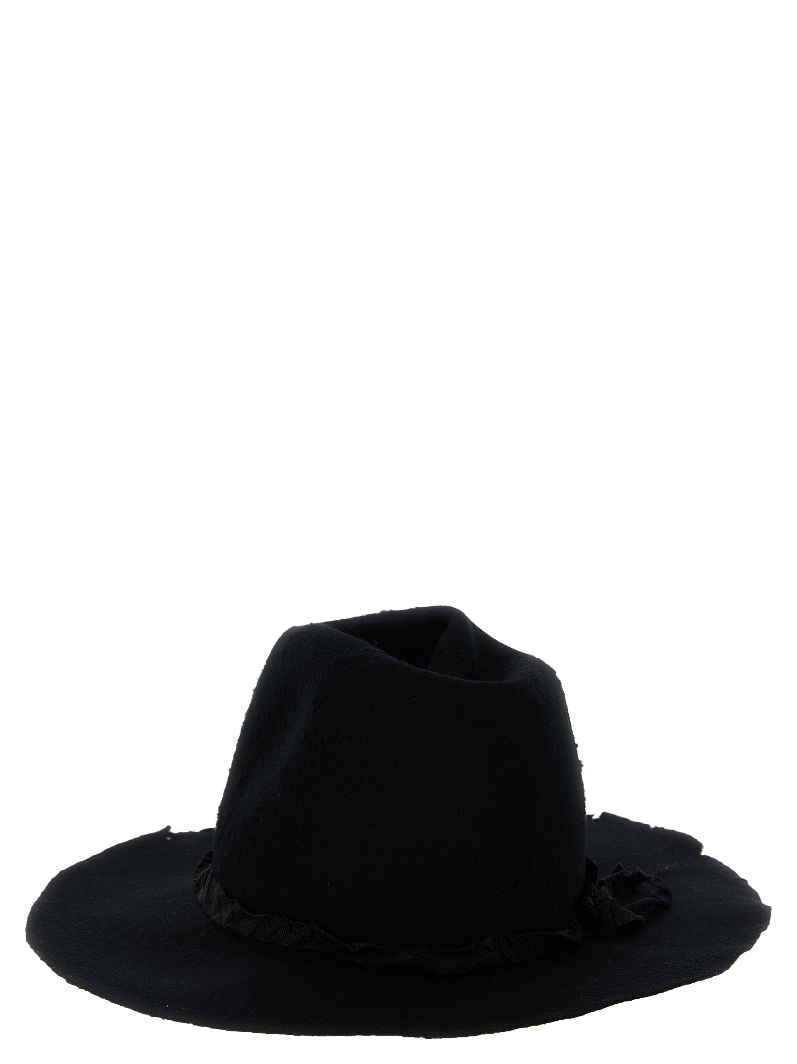 Yohji Yamamoto-Mountain Cappelli Nero-Uomo