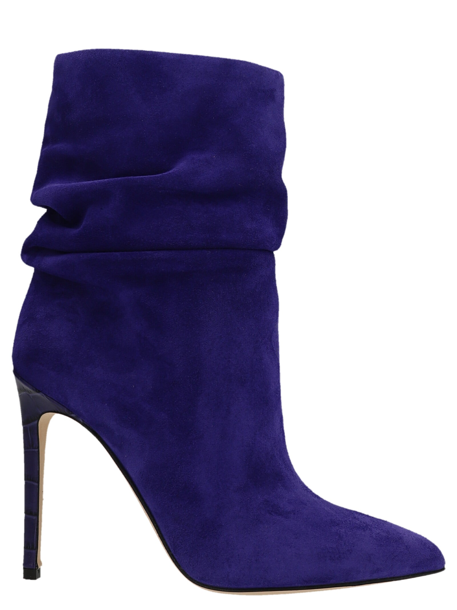 Paris Texas-Slouchy Ankle Boot Stivali E Stivaletti Viola-Donna